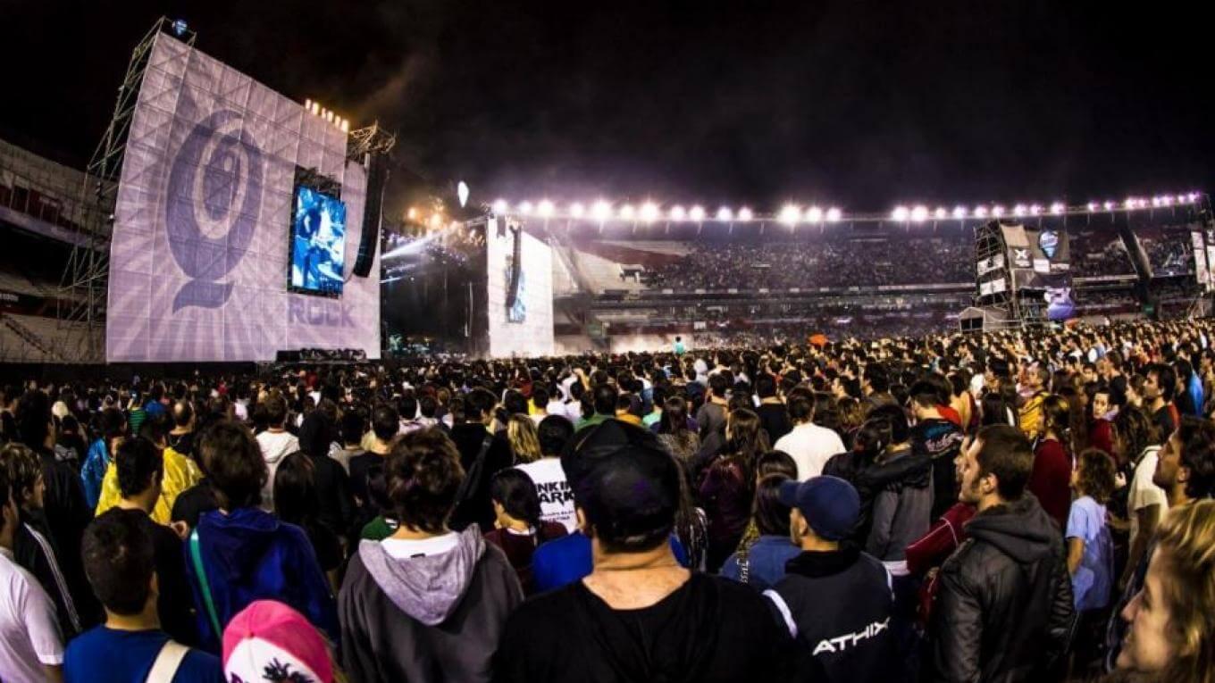 El Quilmes Rock se realizó por primera vez en 2003 en el estadio de River.