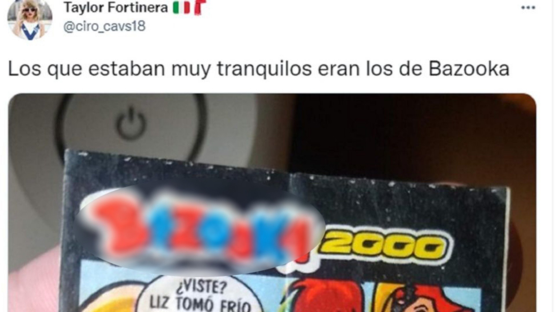 Encontró una caricatura de los chicles de su infancia y se dio cuenta del contenido machista que tenía.