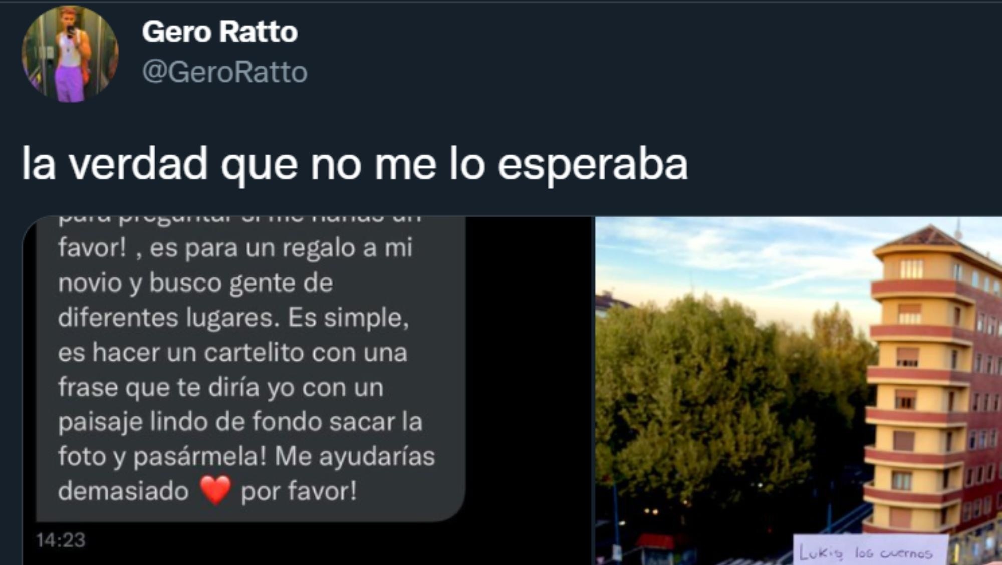 La historia del tuitero se volvió viral, pero algunos de sus seguidores no lograron distinguir la broma.