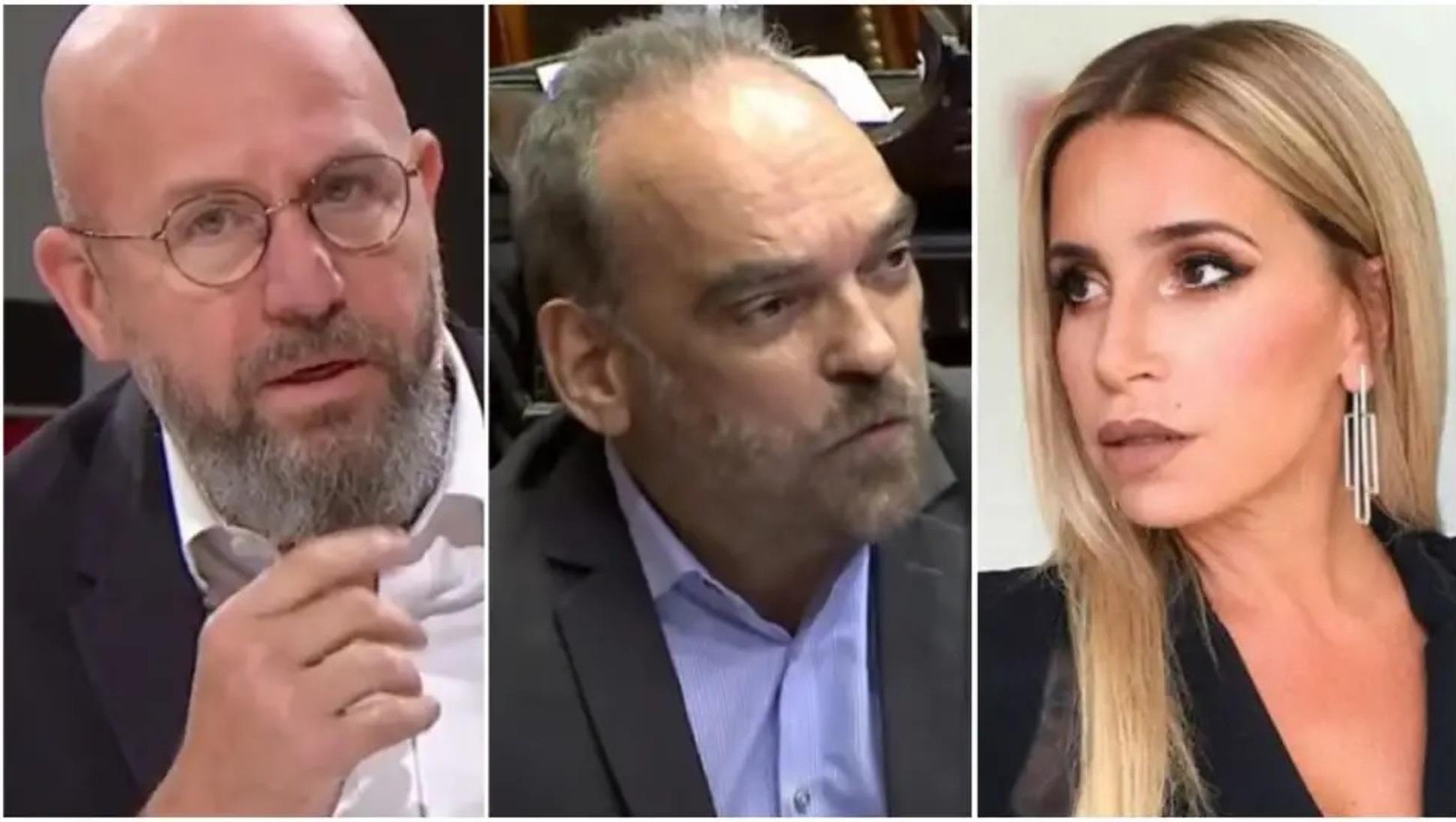 Waldo Wolff, Fernando Iglesias y Florencia Peña se enfrentaron en Tribunales.