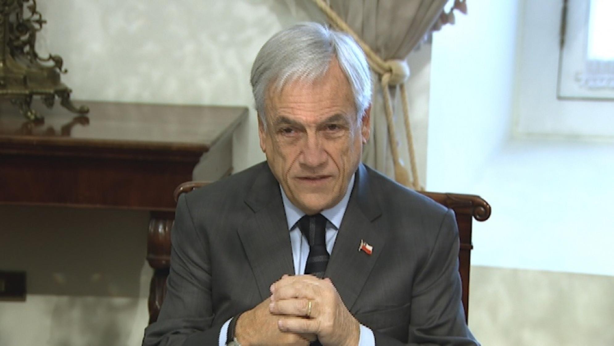 En la Cámara alta, la oposición necesita dos tercios para destituir a Sebastián Piñera de su cargo como presidente de Chile.