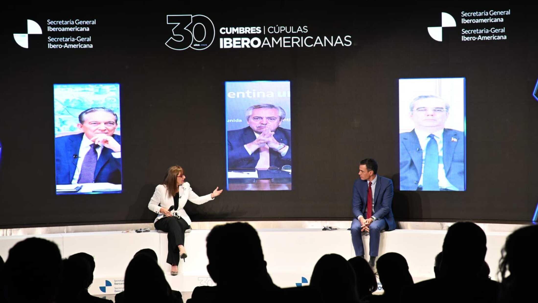 Alberto Fernández afirmó durante una videoconferencia desde la Casa Rosada que es necesario “un sistema iberoamericano 4.0