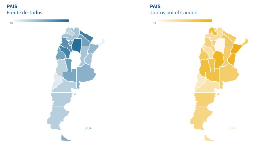 Mapa Elecciones   <a href='https://www.cronica.com.ar/tags/Juntos por el Cambio'>Juntos por el Cambio</a>   <a href='https://www.cronica.com.ar/tags/Frente de Todos'>Frente de Todos</a>