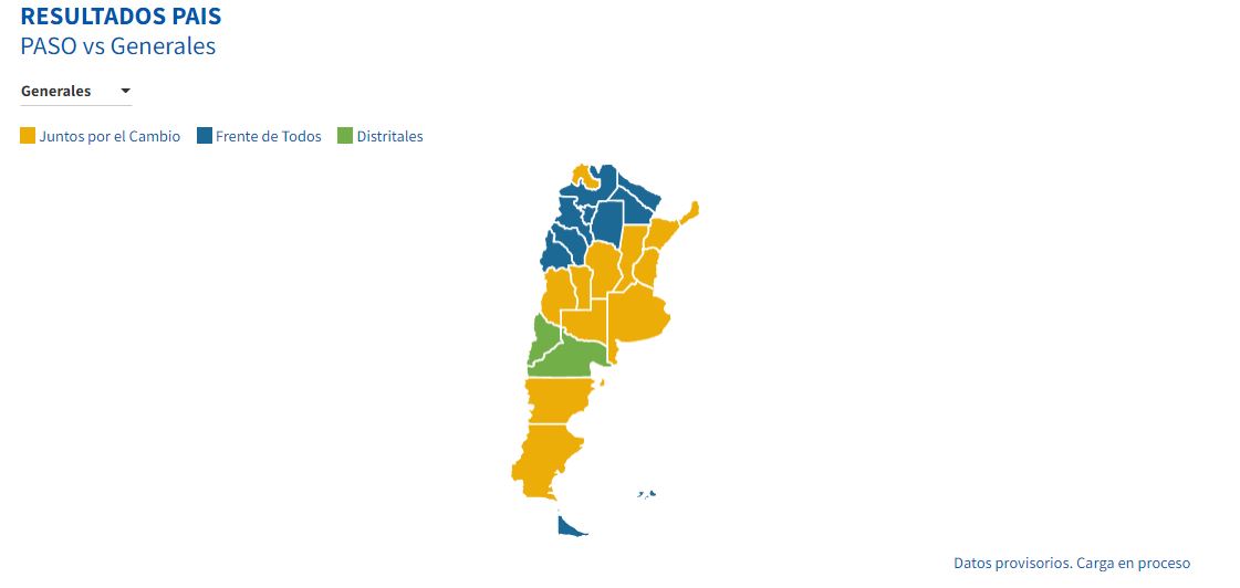 Mapa Elecciones 2021