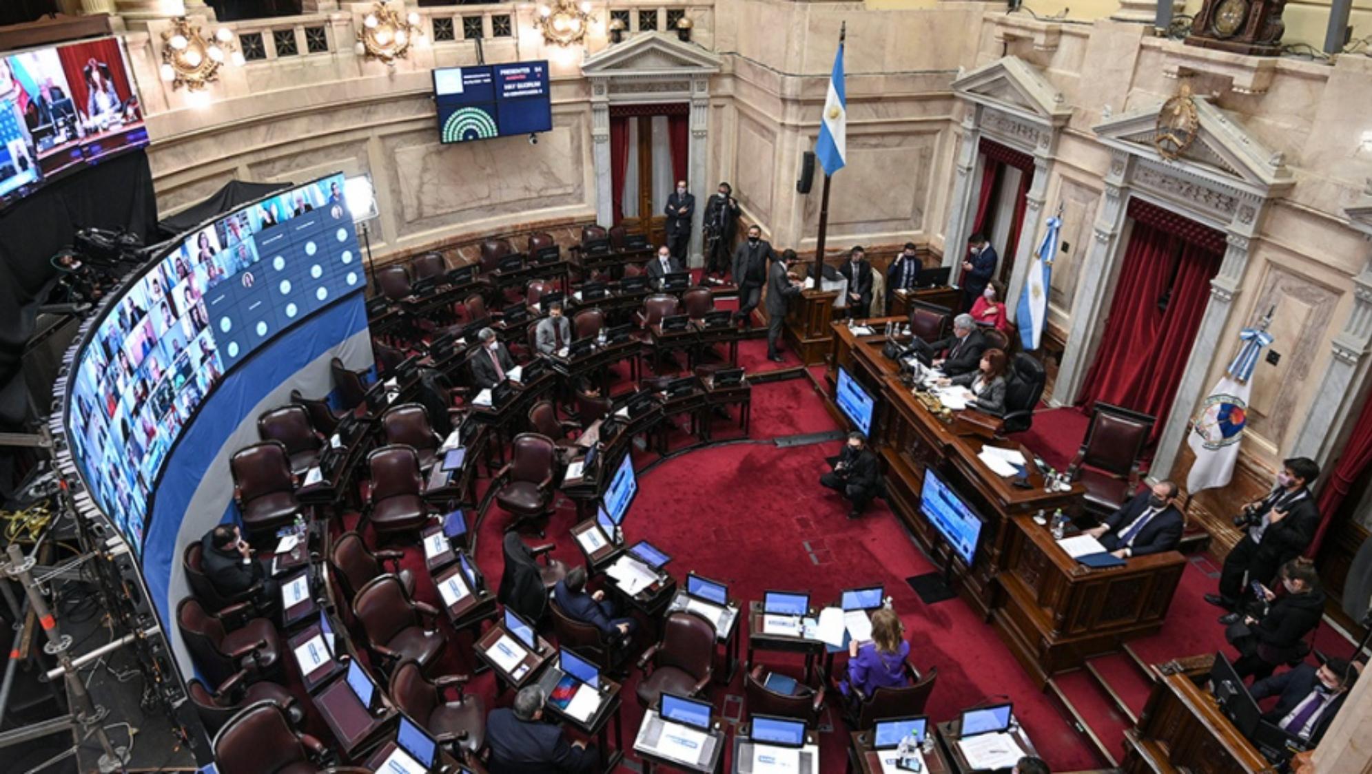 El Senado renovará un tercio de las bancas el próximo 10 de diciembre (Telam).