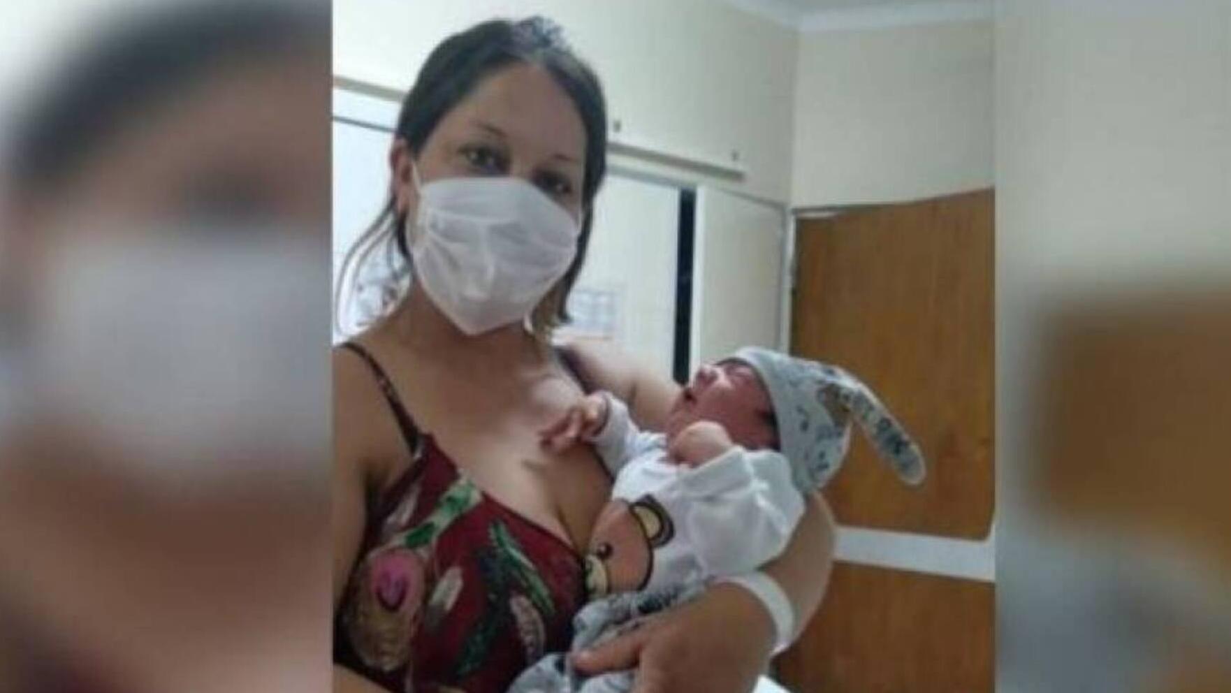 La mujer tuvo a su séptimo hijo varón y ya inició los trámites para que el presidente sea el padrino.