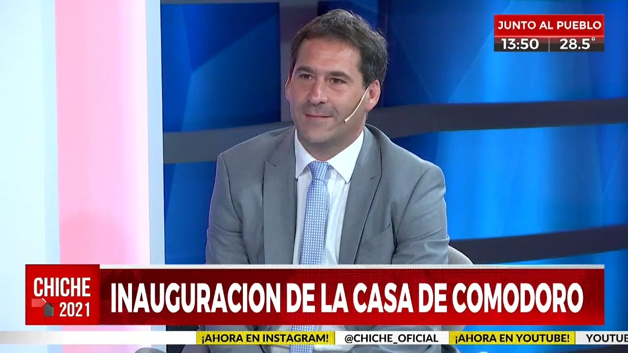 Juan Pablo Luque en Crónica HD: 