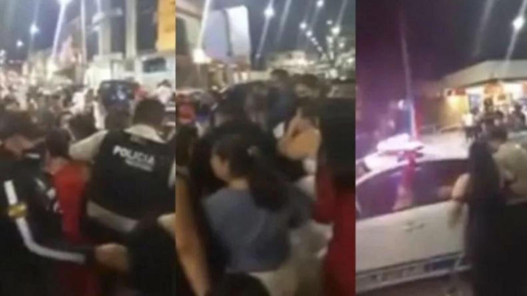 Se estaba casando, pero terminó arrestado por adeudar las cuotas alimentarias de sus hijos (imagen captura vídeo).