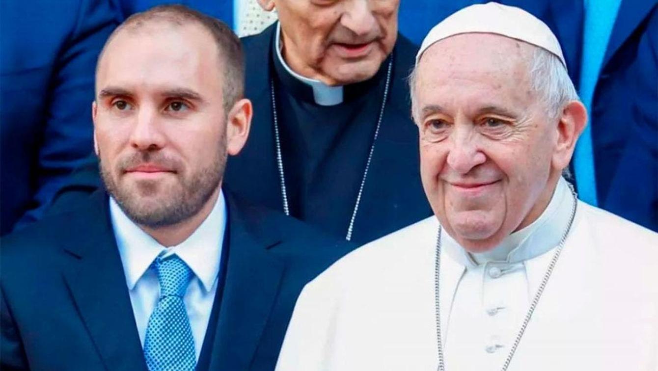 El Papa Francisco nombró a Martín Guzmán como miembro de la Academia Pontificia (Archivo).