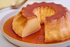 Flan casero.