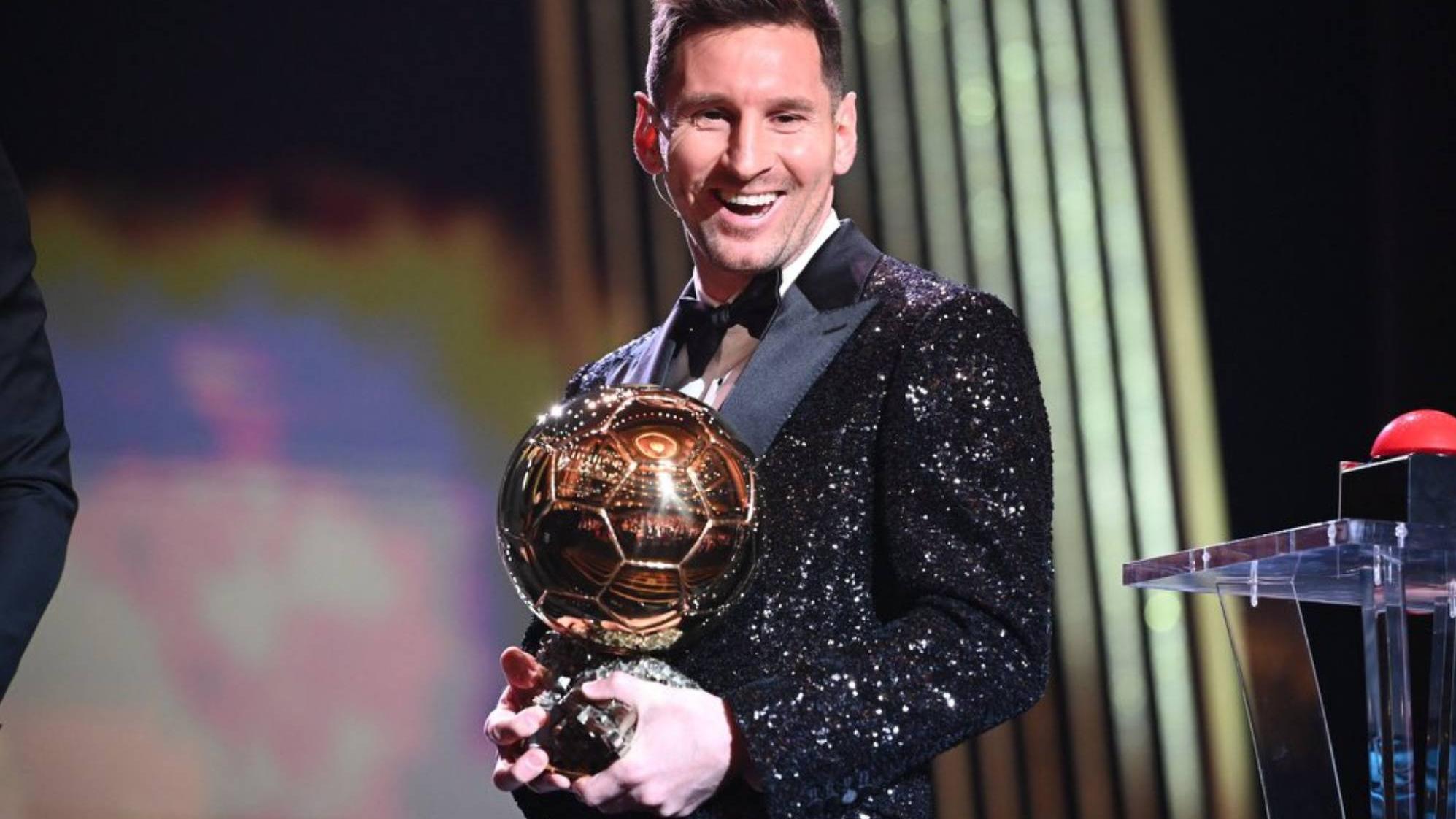 Lionel Messi ganó su séptimo Balón de Oro.