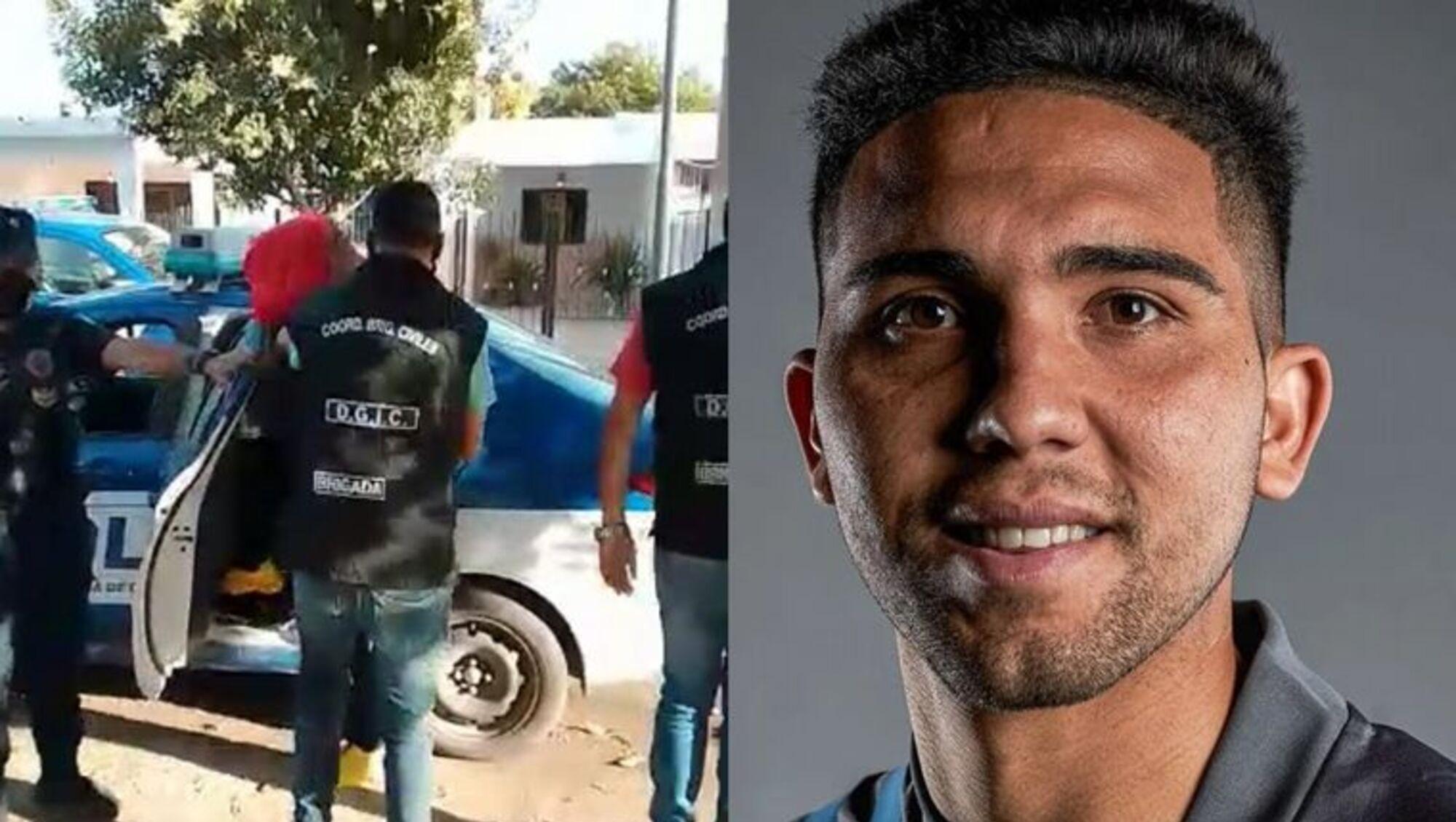 El deportista, de 26 años, fue detenido en la madrugada de este martes por la Policía de Córdoba (Gentileza Cadena3.com).