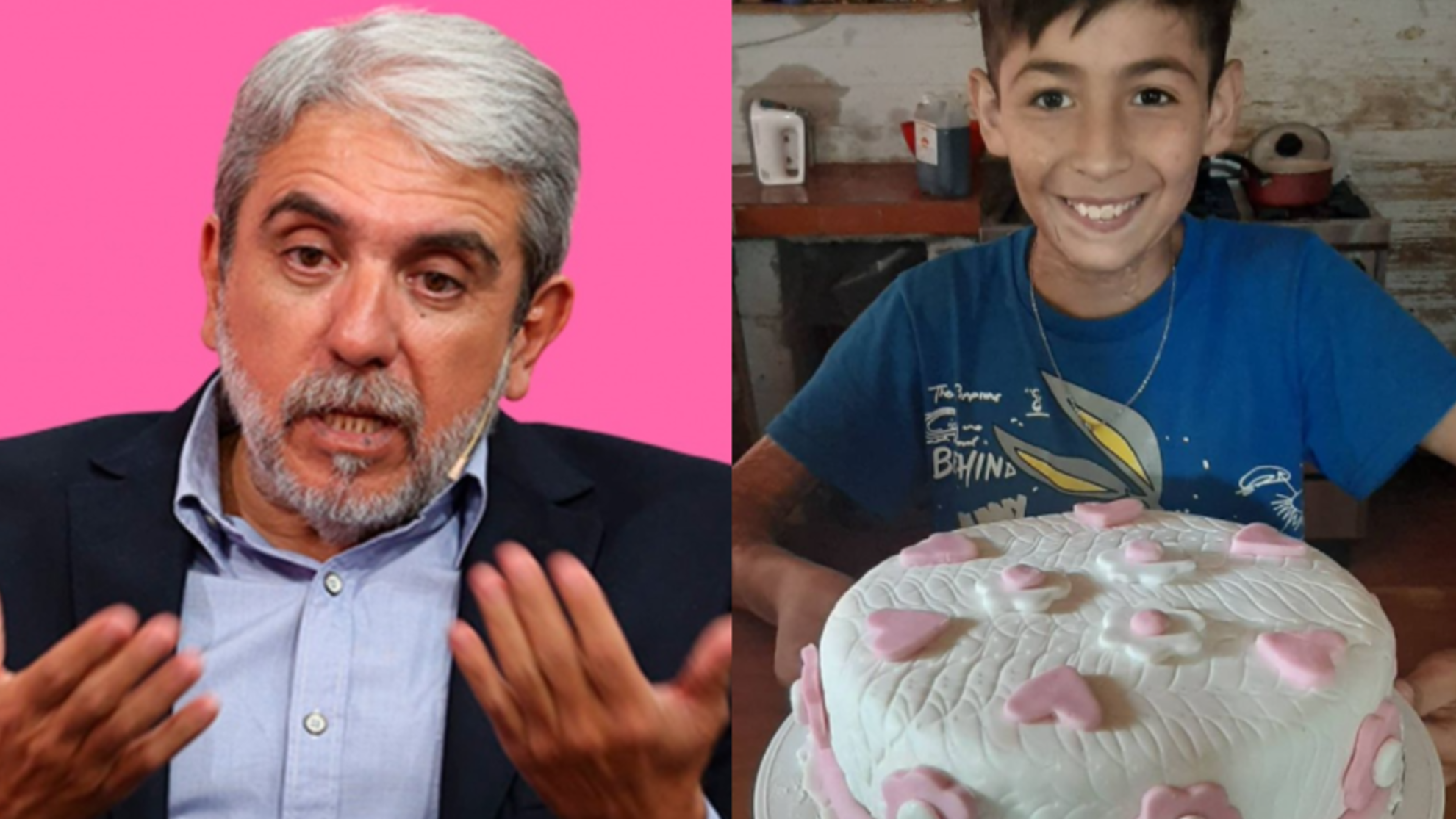 Aníbal Fernández salió al cruce de los que agredieron al nene de las tortas por redes sociales. 