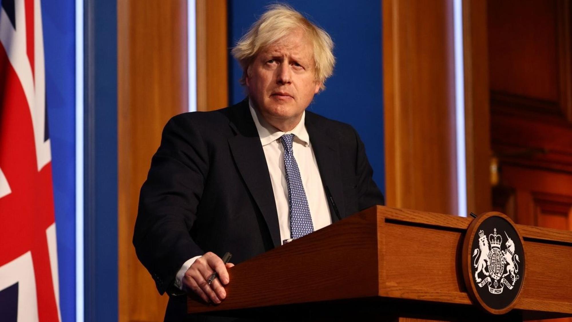 Boris Johnson, primer ministro británico, habló sobre el avance de la cepa Ómicron en su país.