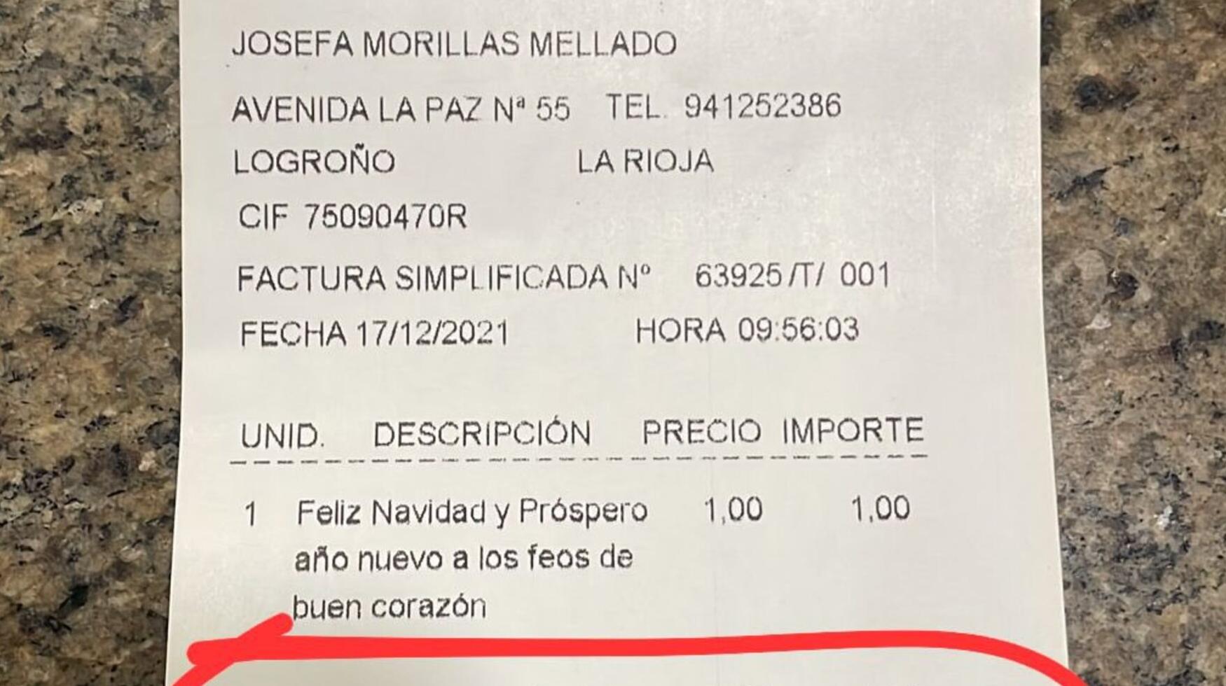 El descuento que le hizo una cafetería a un comensal en el ticket, que se volvió viral.