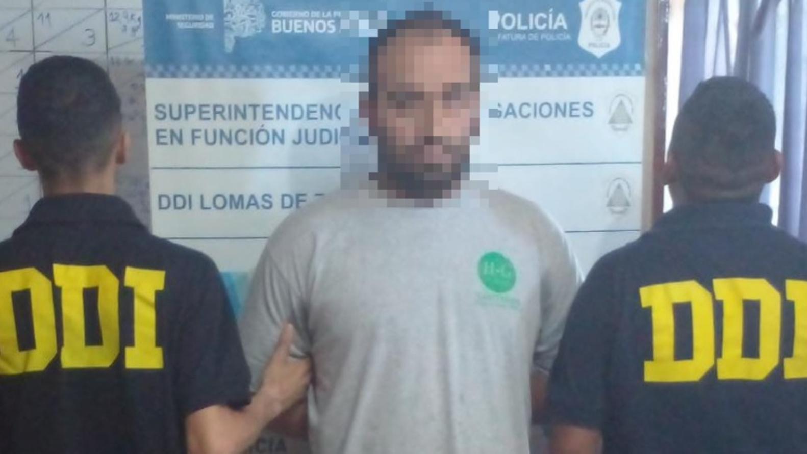 Este es el sujeto que fue arrestado por haber ultrajado a la menor.