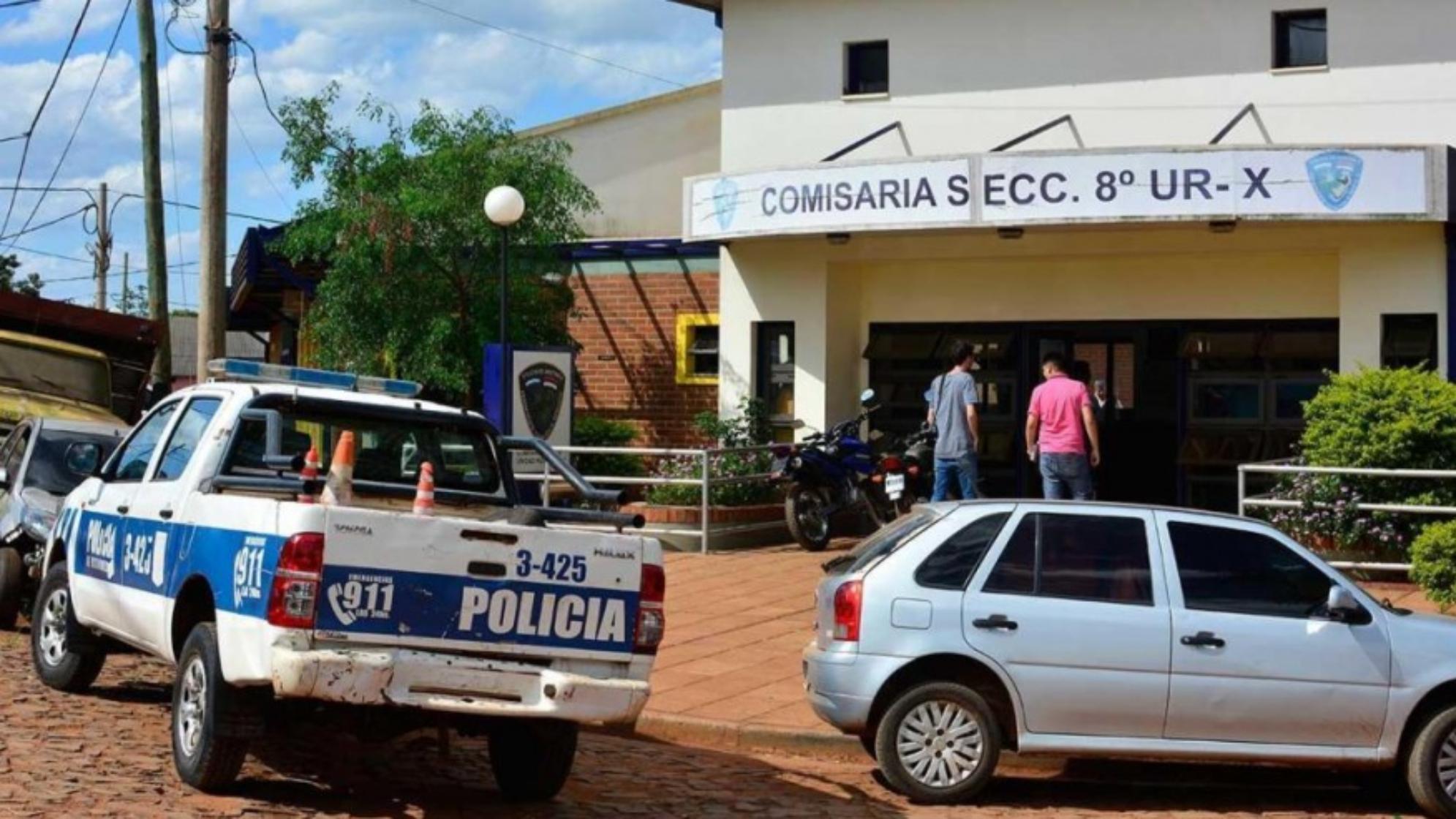 El hecho se produjo en la comisaría octava de la ciudad de Posadas.