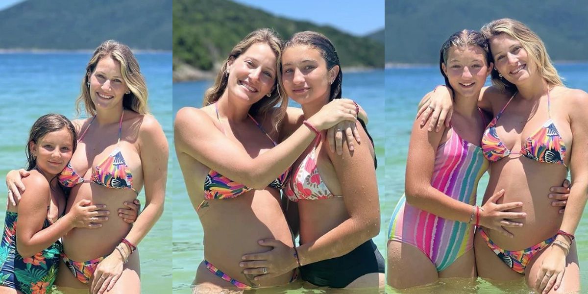 Las hijas de Fabián Cubero disfrutan las playas.