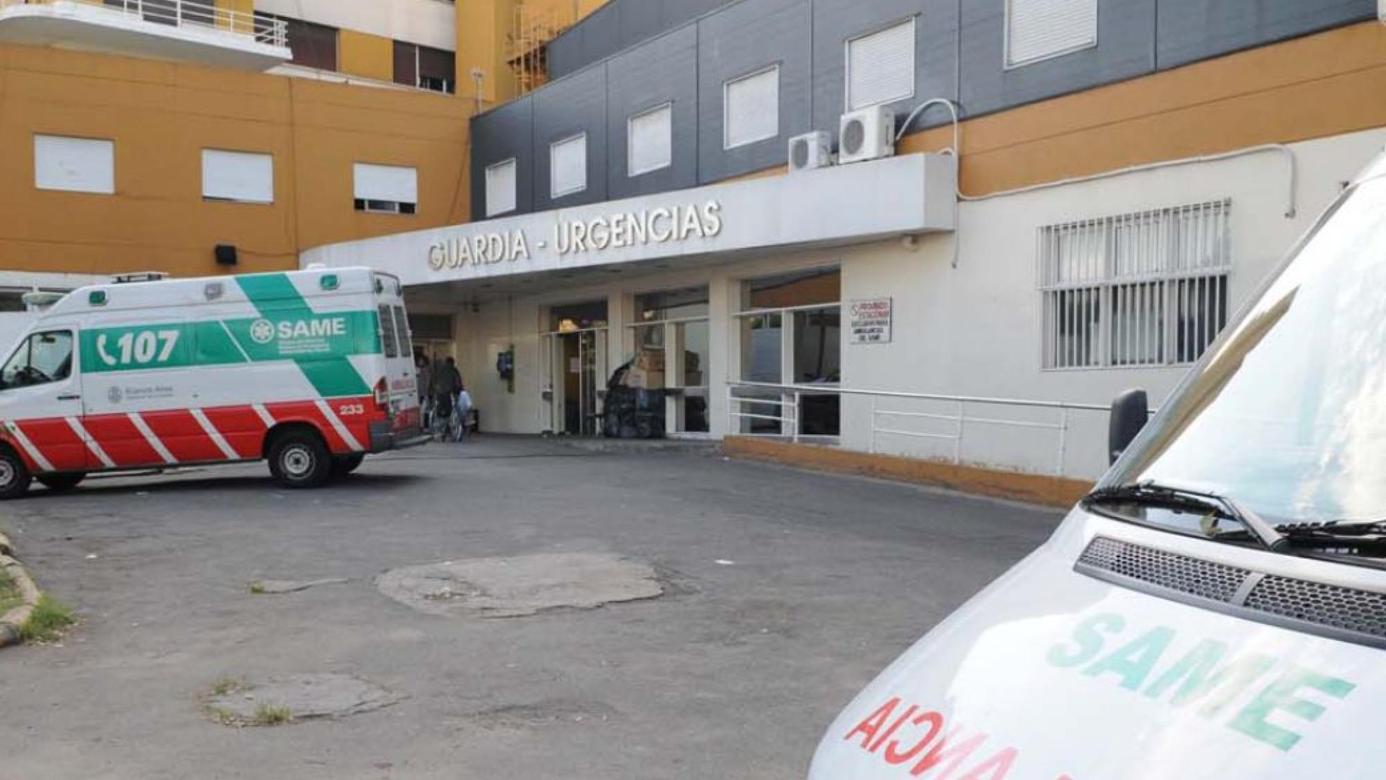 El hospital Santojanni, escenario del violento episodio por el cual los hisopados que se realizan en las UFU están suspendidos en la Ciudad.