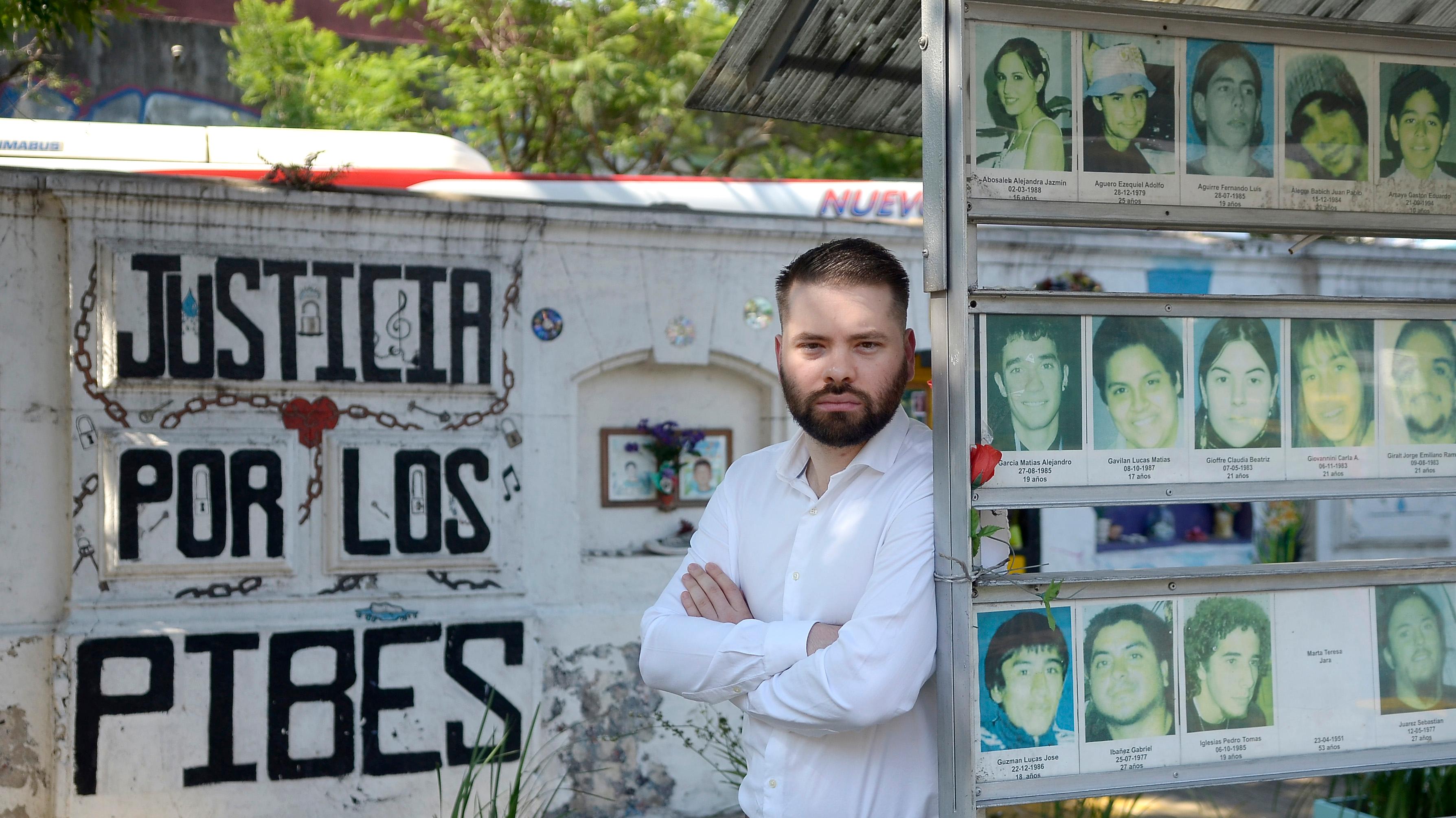 En el barrio de Once, el santuario a Cromañón en homenaje a las víctimas (Crónica // Fernando Pérez Ré).