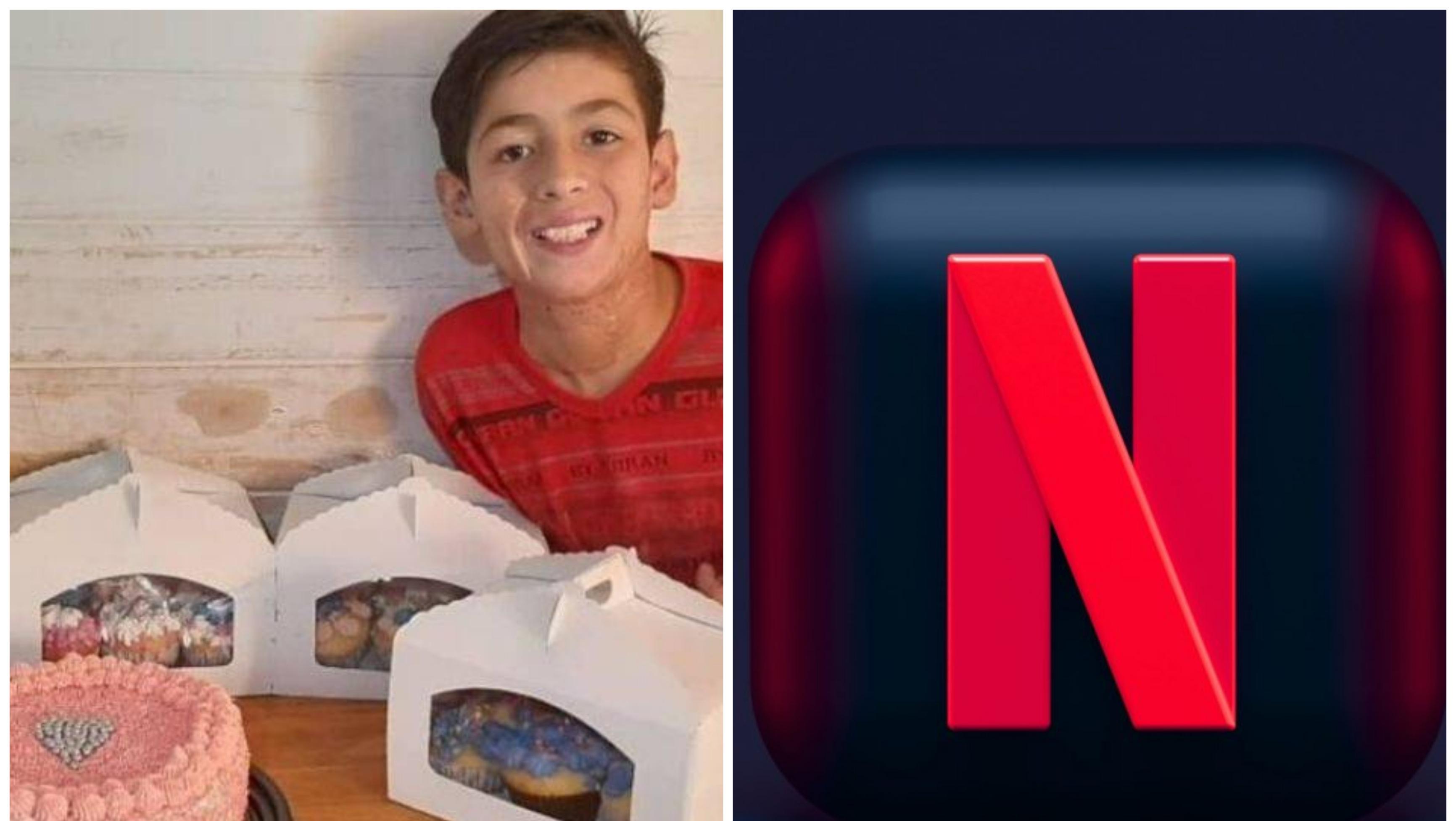 Joaquín Nahuel, el nene de las tortas, llegó a Netflix.