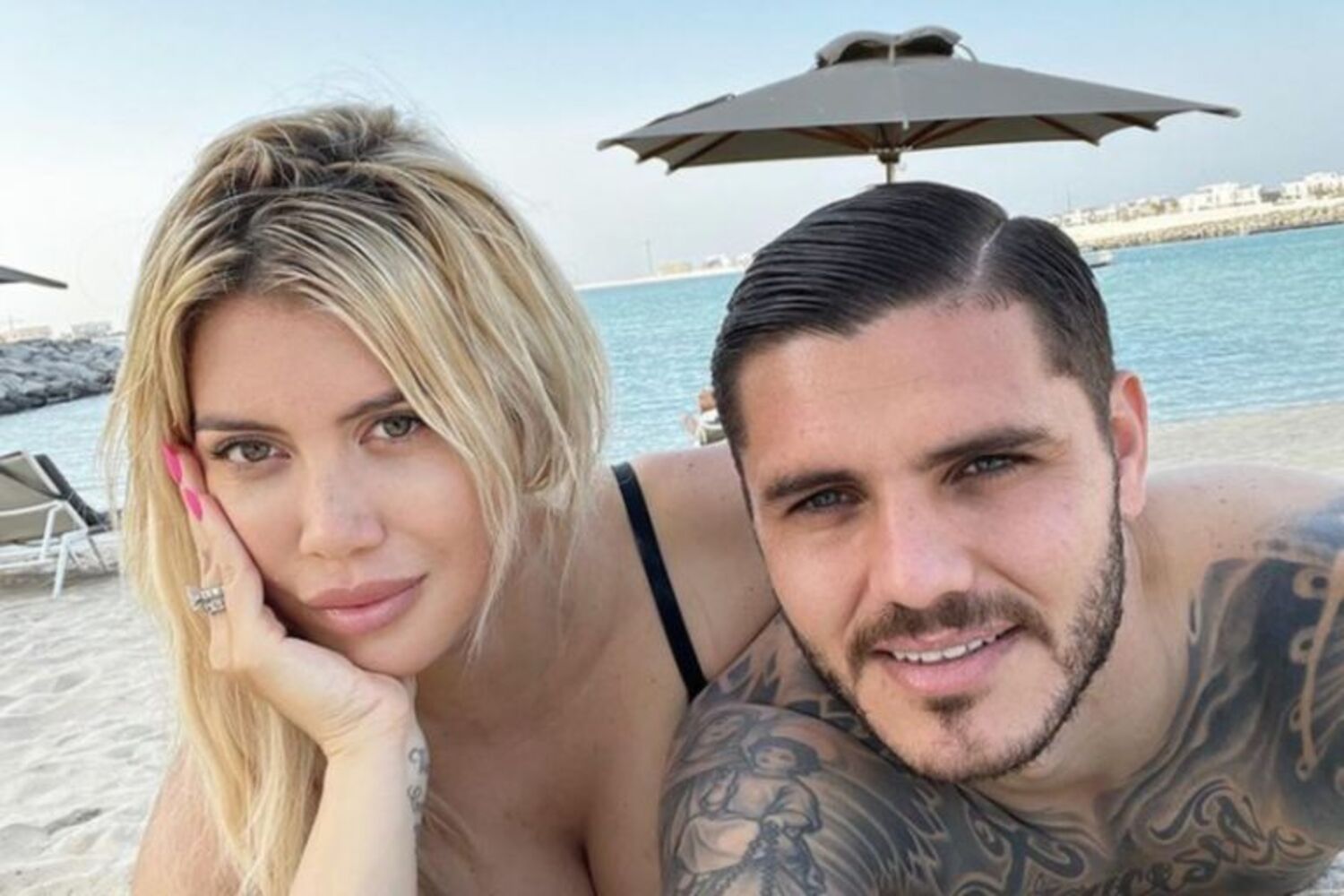 Wanda Nara y Mauro comparten su vida familiar en las redes sociales.