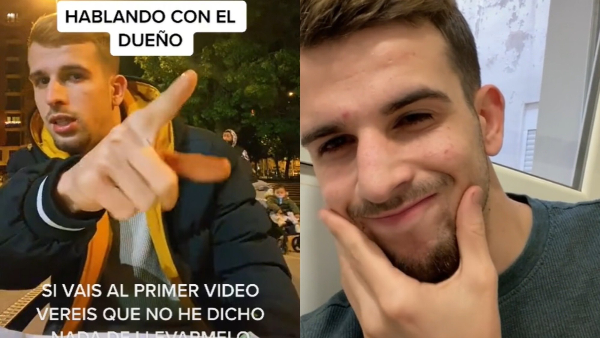 Los usuarios de tiktok criticaron al influencer por extorsionar al dueño del local de comida.