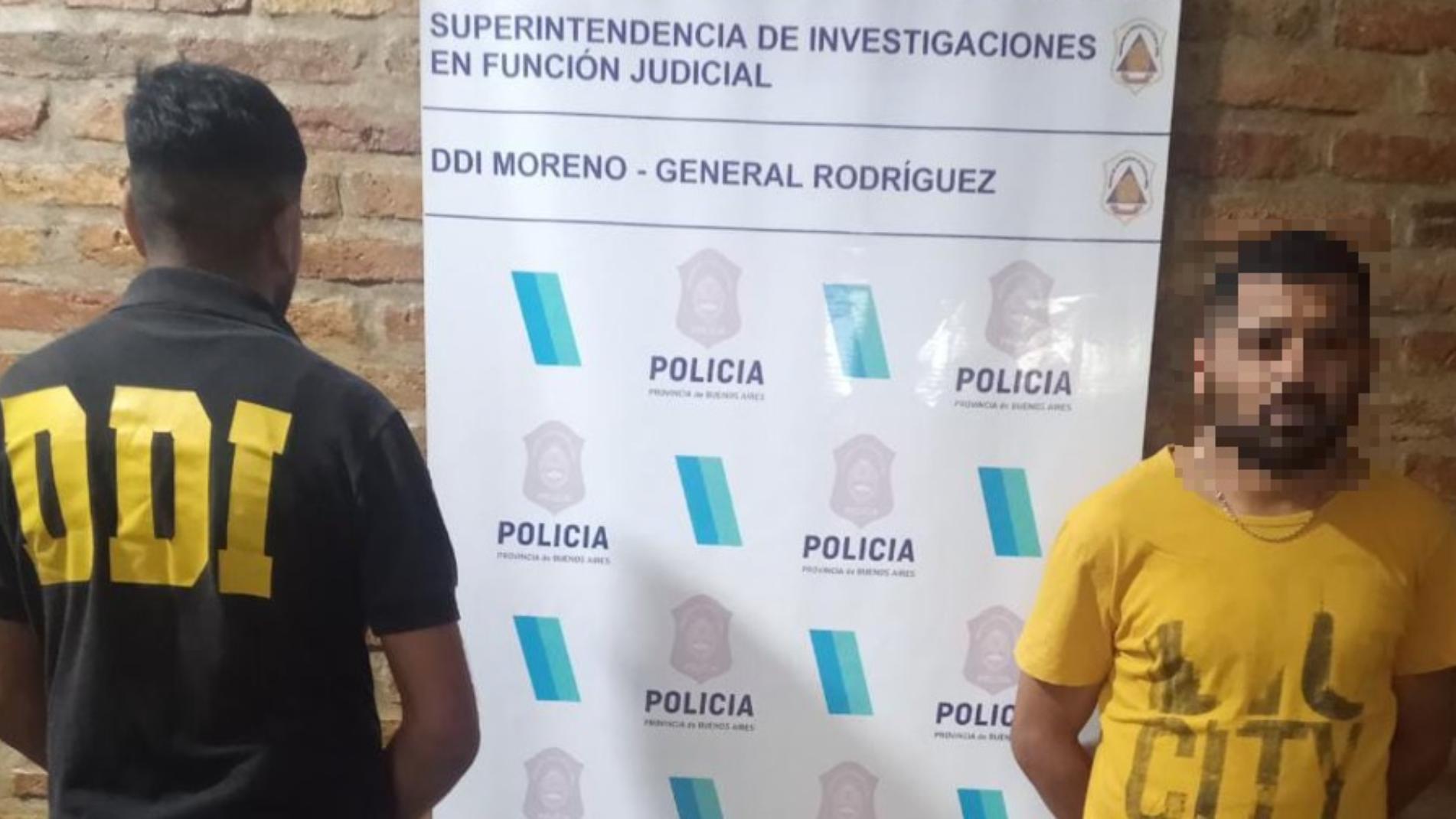 Este es el individuo, de 31 años, que fue detenido por los investigadores policiales.