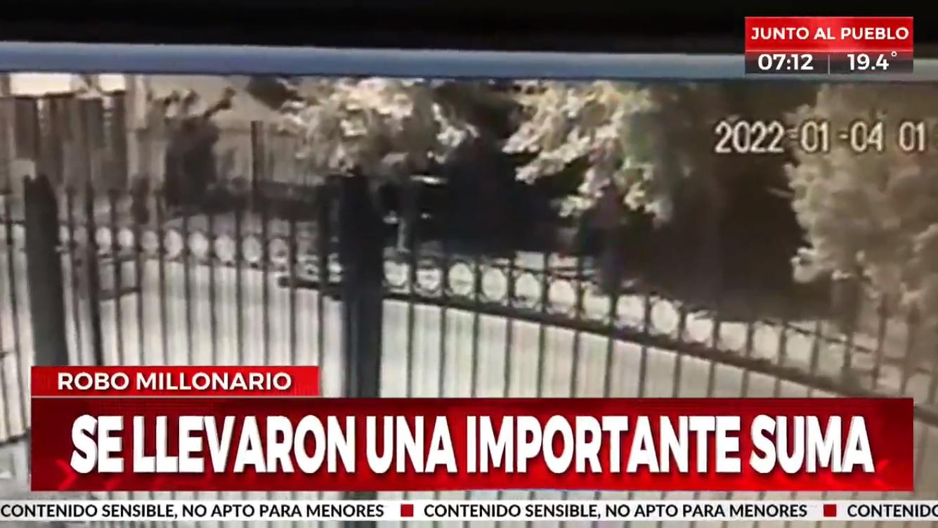 El robo ocurrió en una casa de Haedo, en la localidad bonaerense de Morón (Crónica HD).