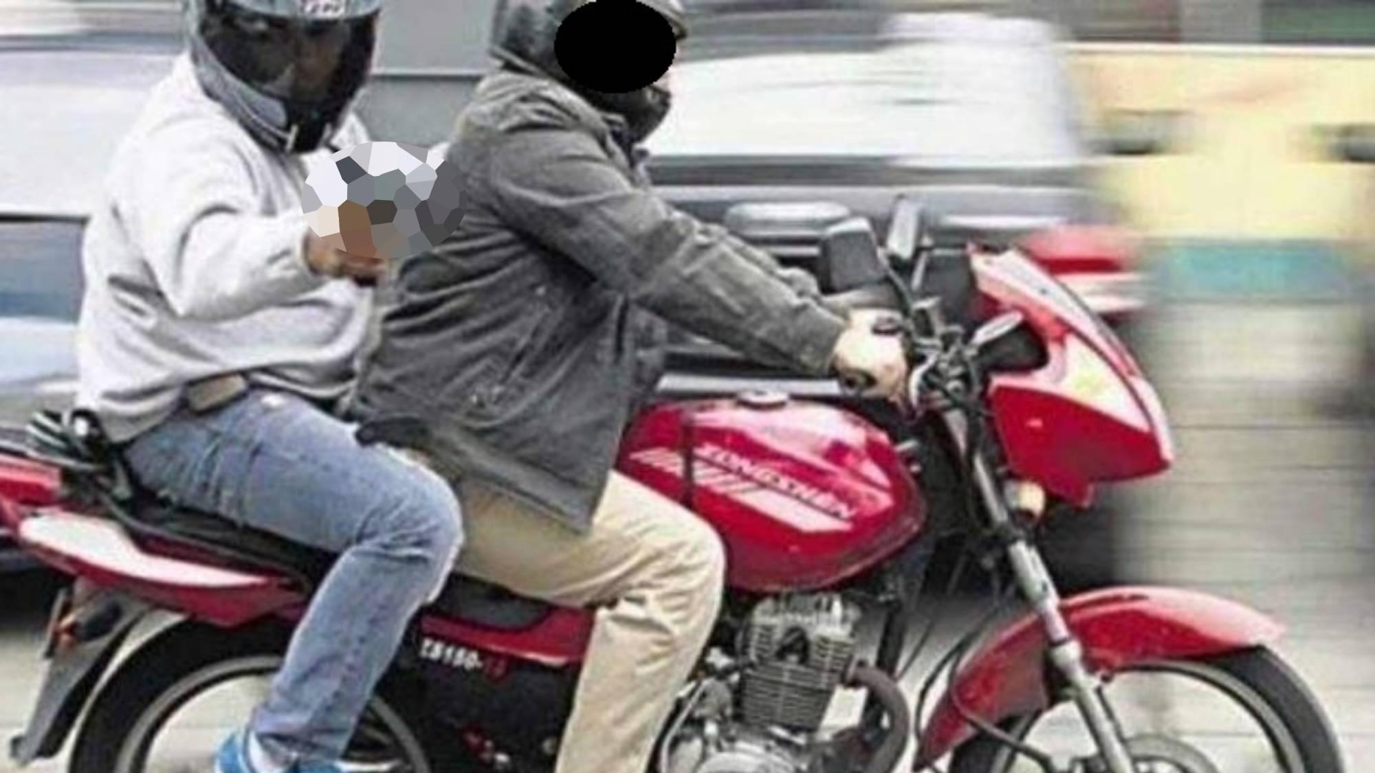 Los malvivientes, que se movilizaban en una motocicleta, lograron darse a la fuga.