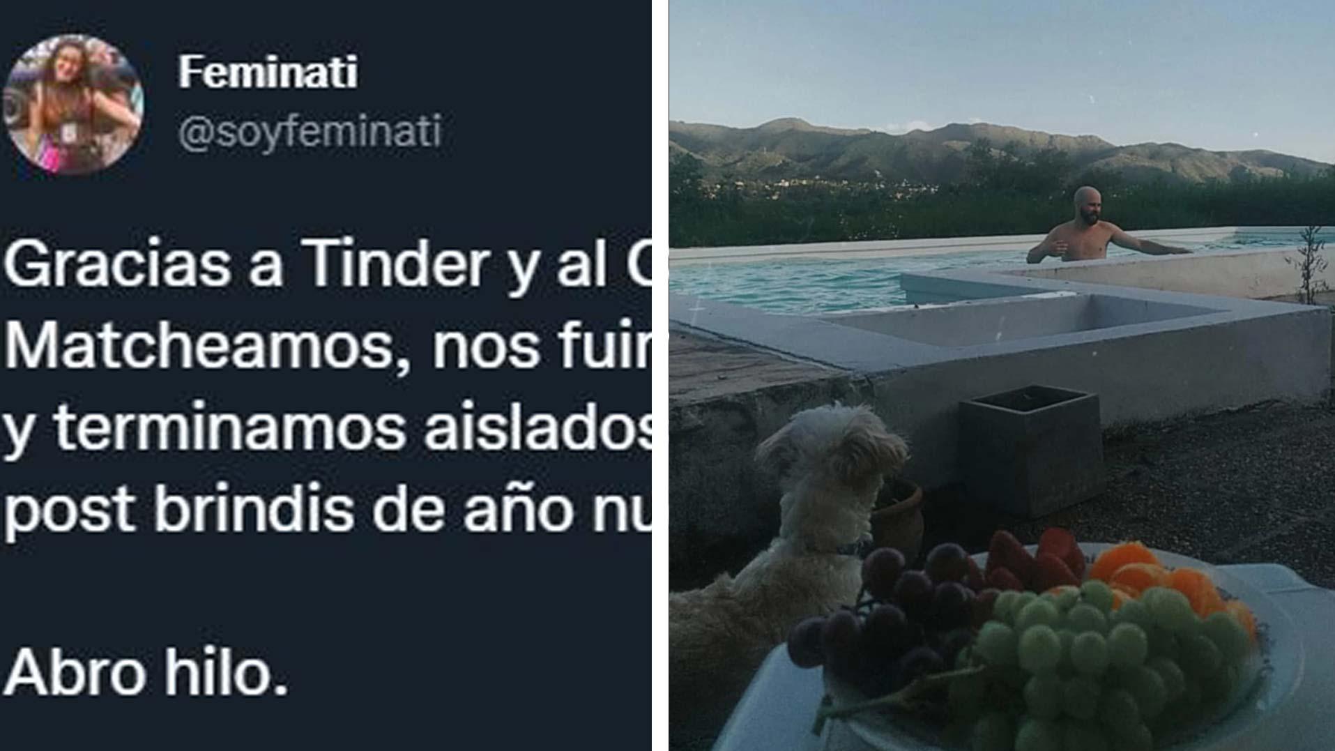 La historia romántica en tiempos de Covid se volvió viral Twitter