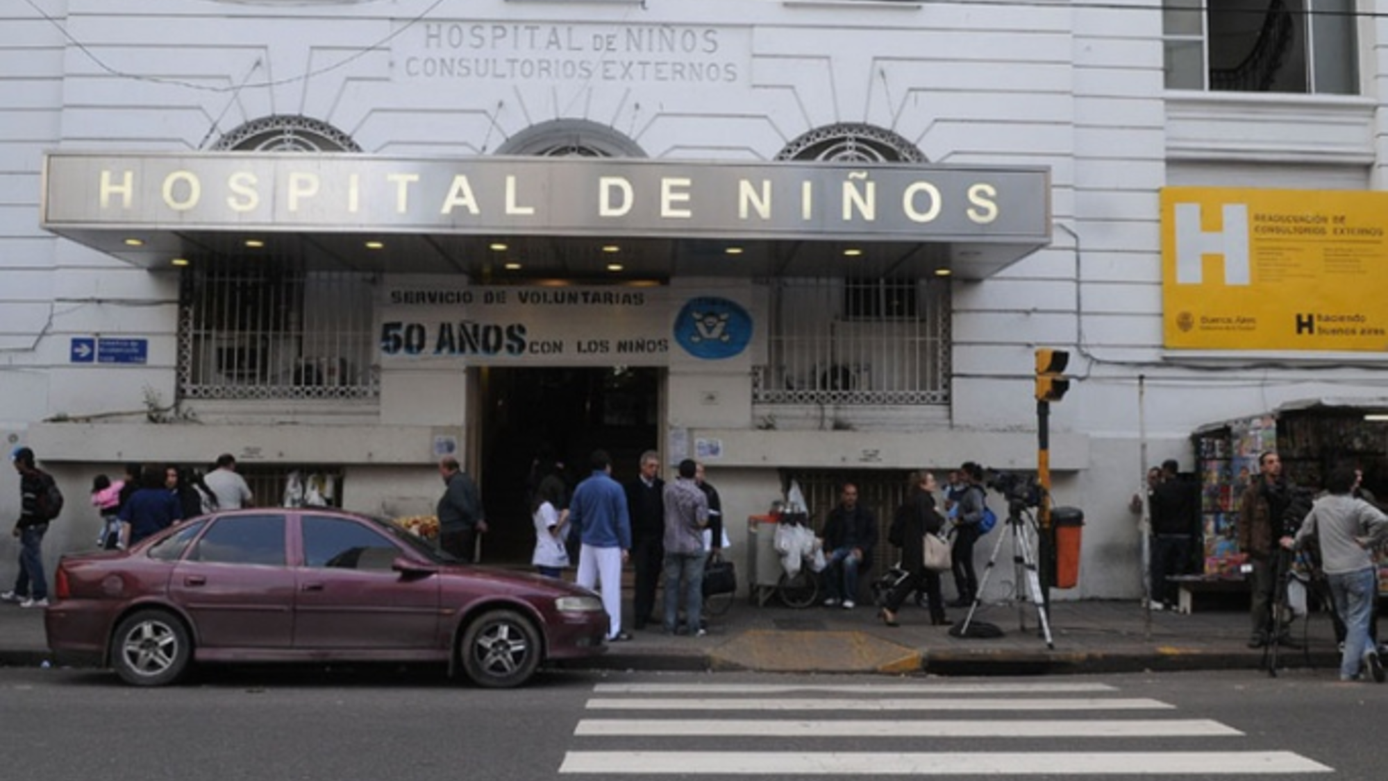 La nena de 4 años fue internada en el Hospital de Niños Ricardo Gutiérrez, ubicado en el barrio porteño de Palermo.