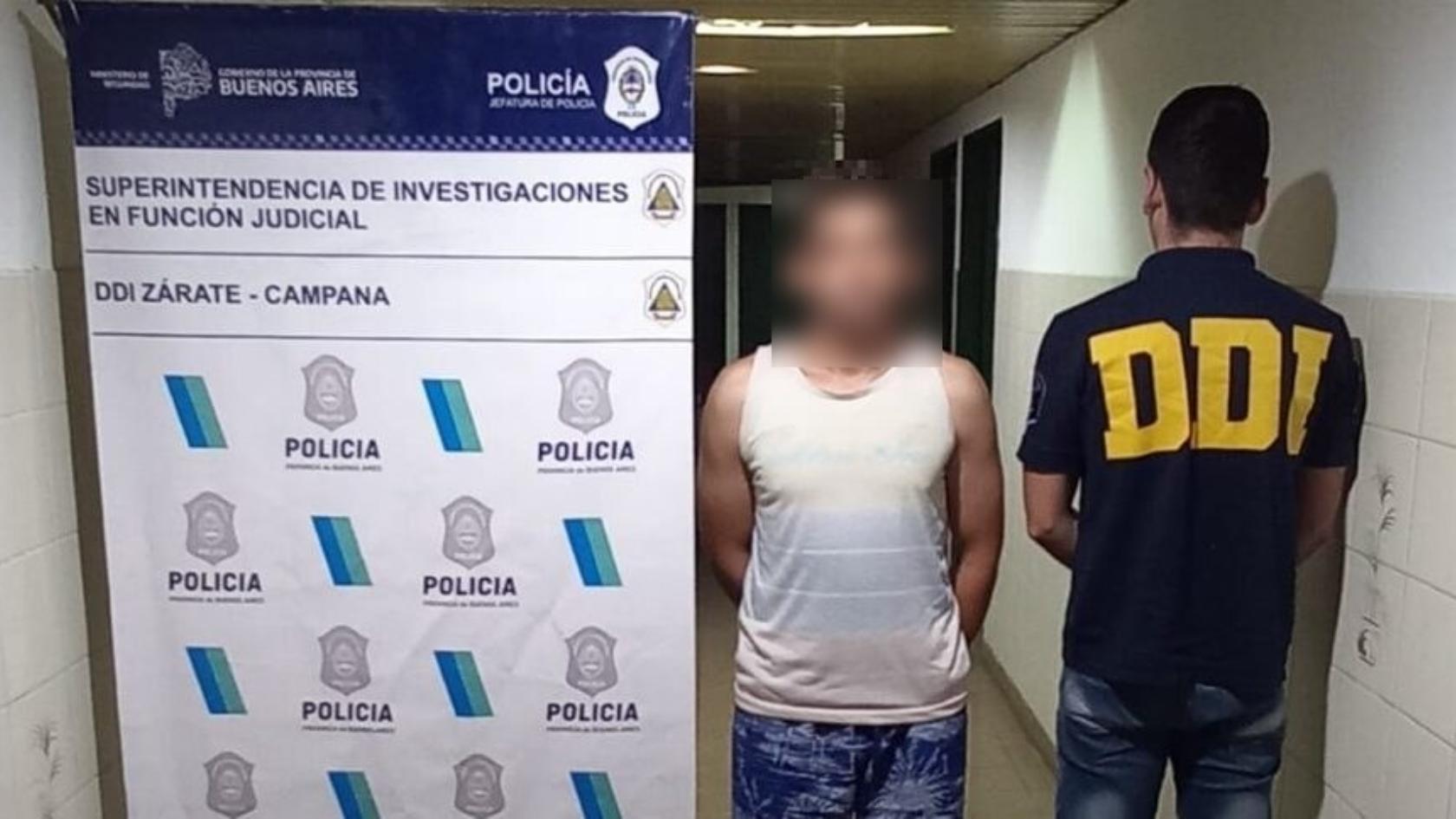 Este es el individuo que fue arrestado por haber violado a su hijastra, quien dio a luz a una bebita.