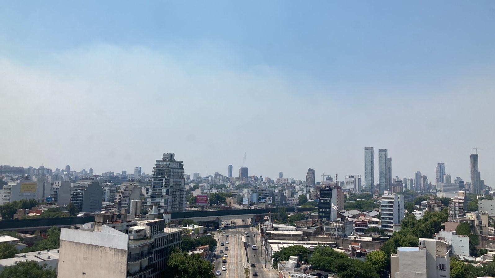 La vista fue comentada por los usuarios de Twitter. 