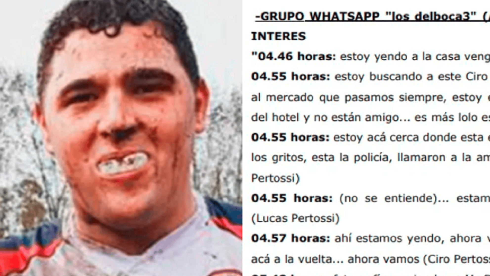 Los mensajes y audios en el grupo de WhatsApp de los rugbiers asesinos tras el crimen de Fernando Báez Sosa.