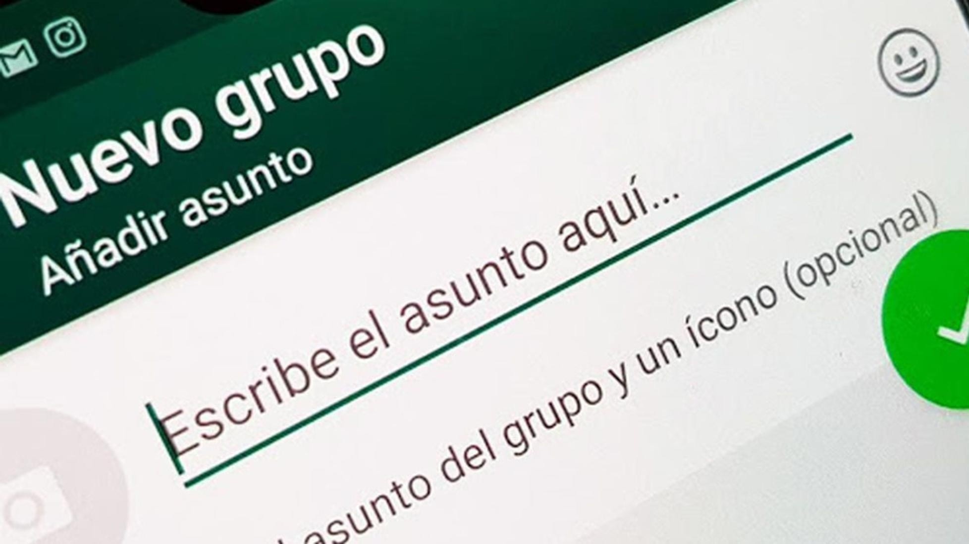 Si WhatsApp detecta un grupo con este nombre prohibido, las cuentas implicadas podrían ser eliminadas para siempre.