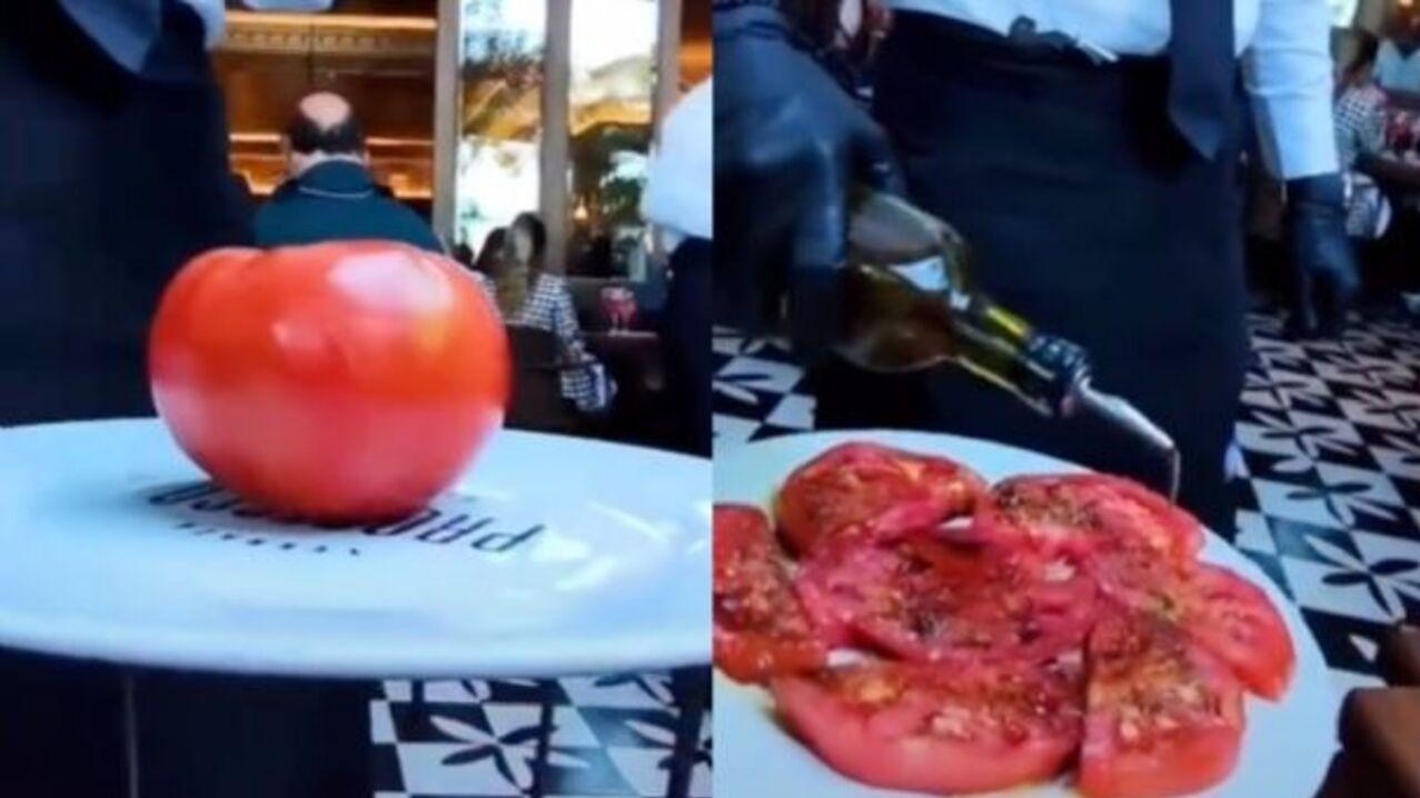 La ensalada viral de TikTok es una de las entradas del restaurante mexicano Prosecco.