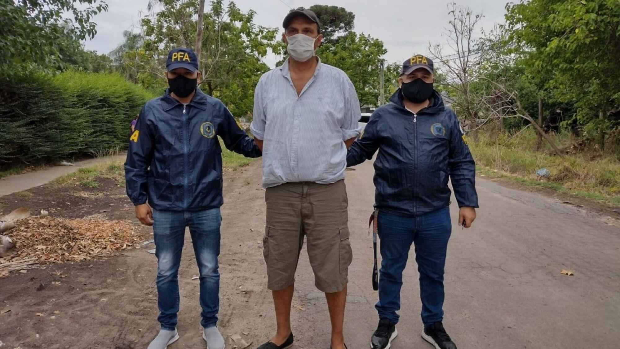 Mariano Mera Alba, quien tenía pedido de captura internacional, fue detenido en el partido de Moreno.