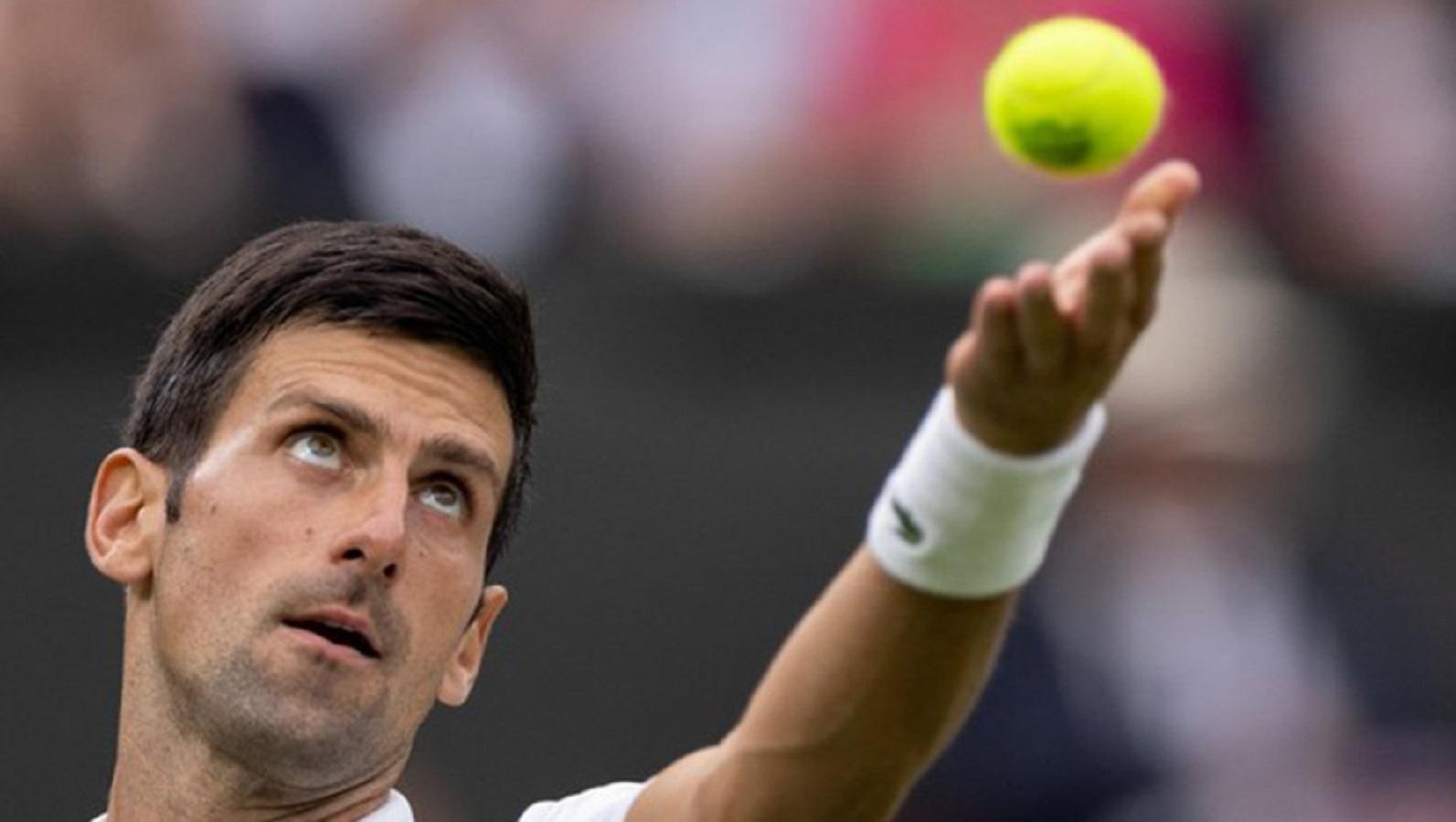 Novak Djokovic se perdió de batir el récord de títulos de Grand Slam en el Abierto de Australia por no estar vacunado contra el Covid (Télam/Archivo).