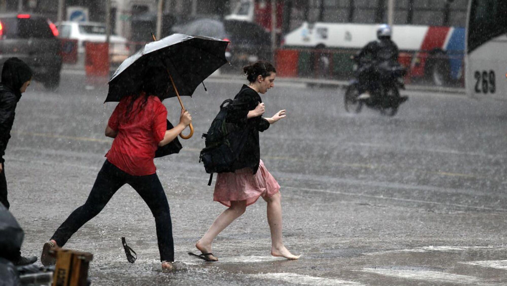 El SMN anunció una alerta por tormentas.