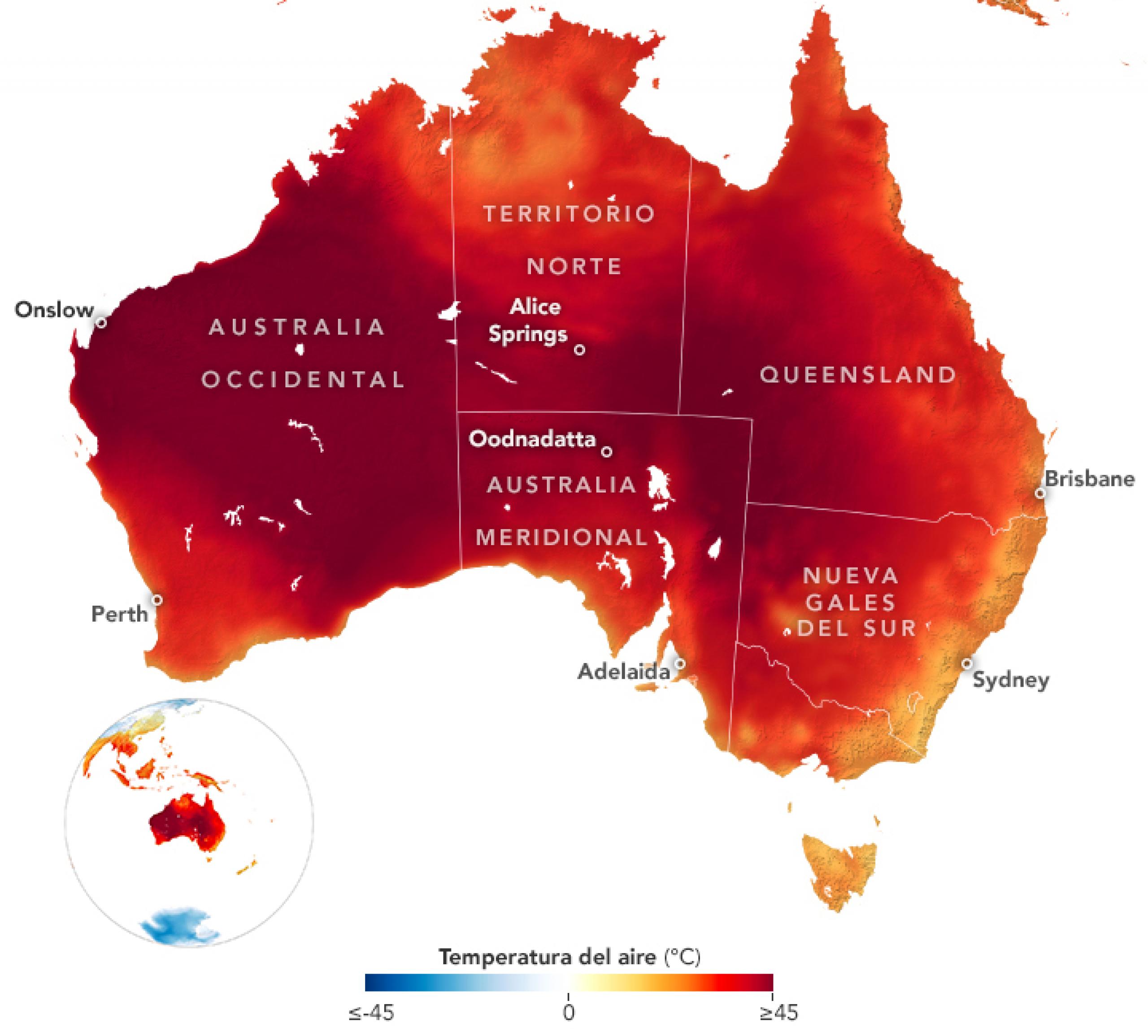   <a href='https://www.cronica.com.ar/tags/Ola de calor'>Ola de calor</a> en Australia