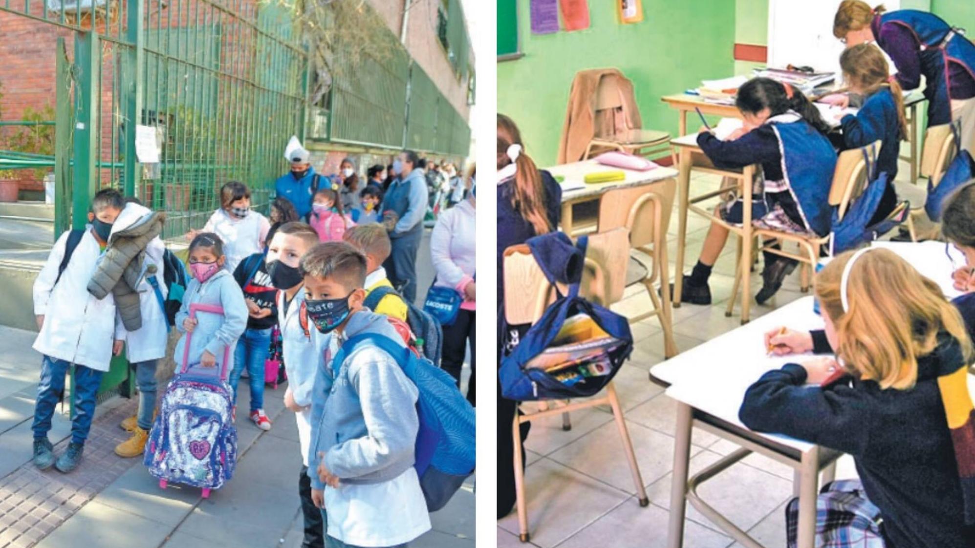 Aumentó el 20% la demanda de escuelas públicas en el país.