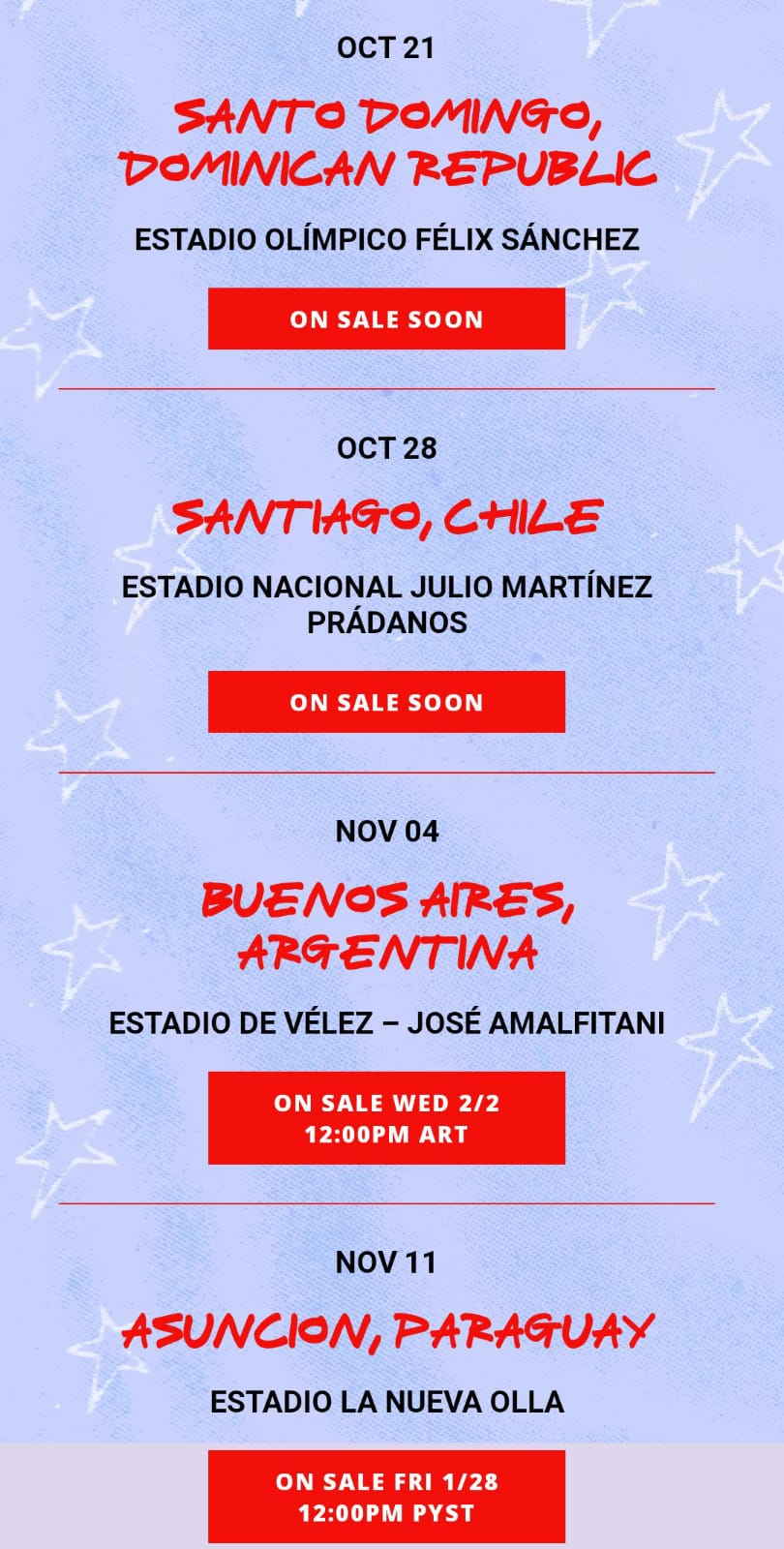 Cuándo empieza la venta de entradas para ver a Bad Bunny.