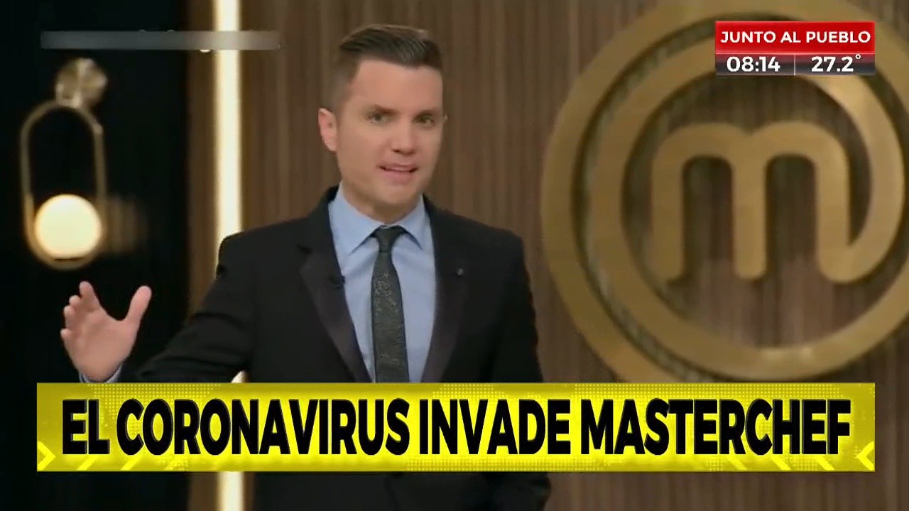 Siguen las ausencias por coronavirus en Masterchef (Captura de TV).