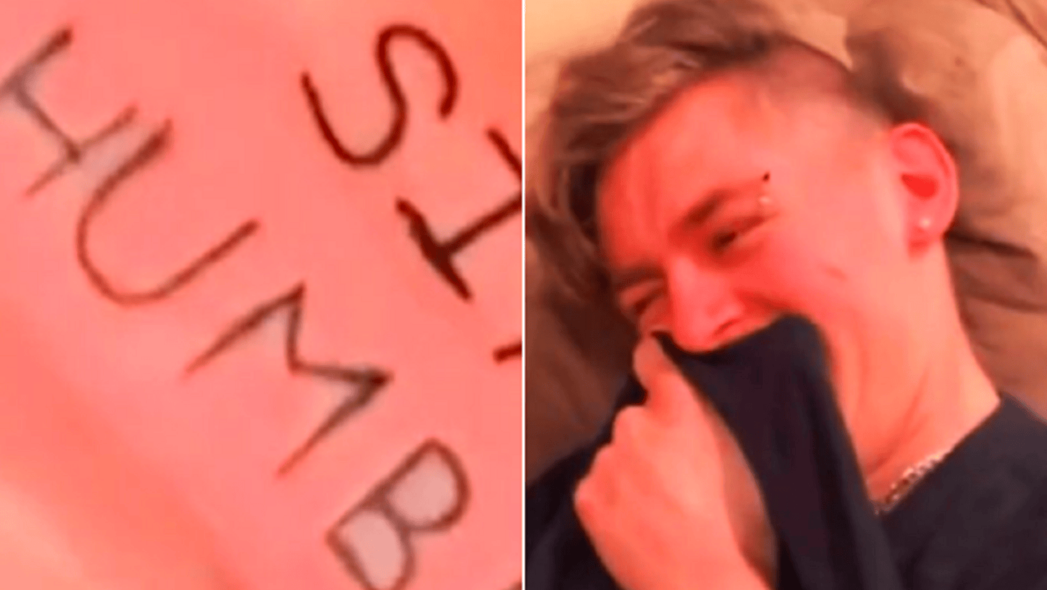 El video de la reacción al desastroso tatuaje se volvió viral en TikTok.