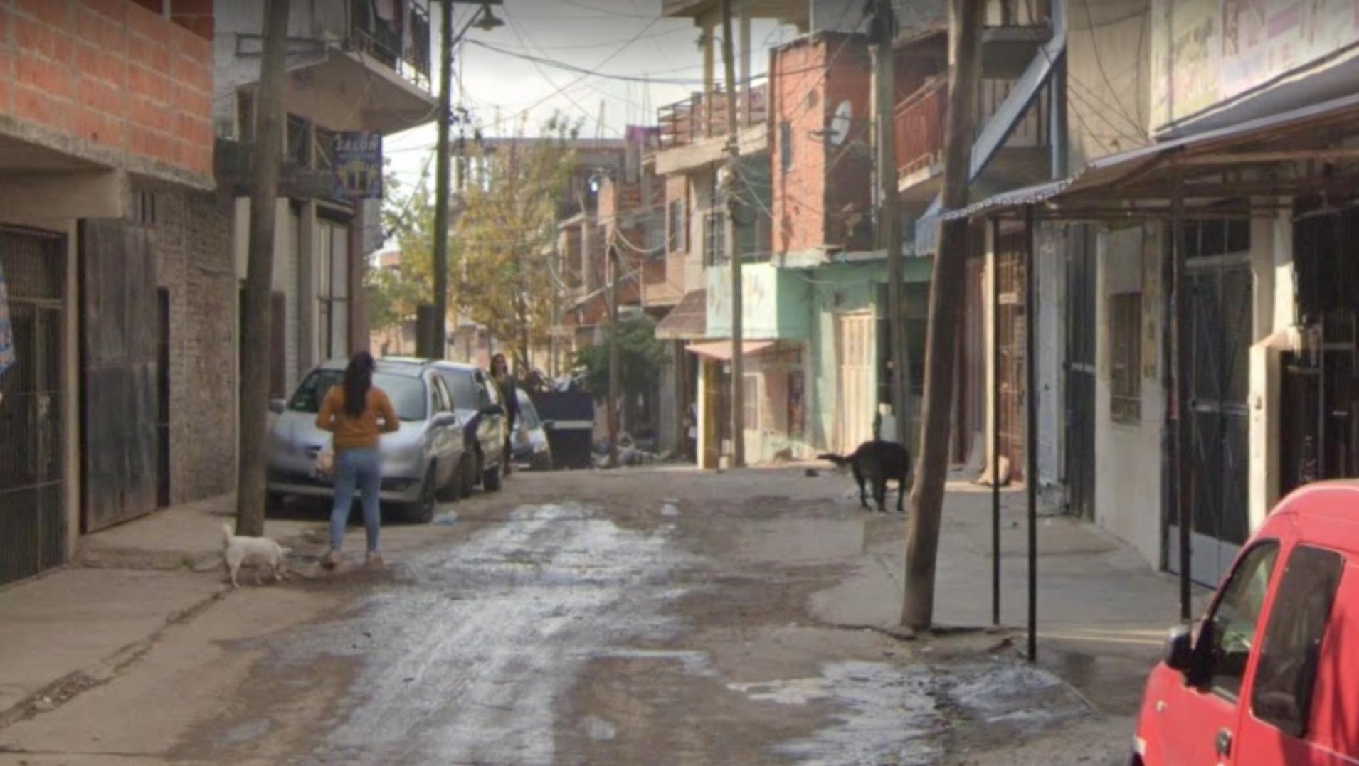 El hecho se produjo en este barrio, en el oeste del Gran Buenos Aires.