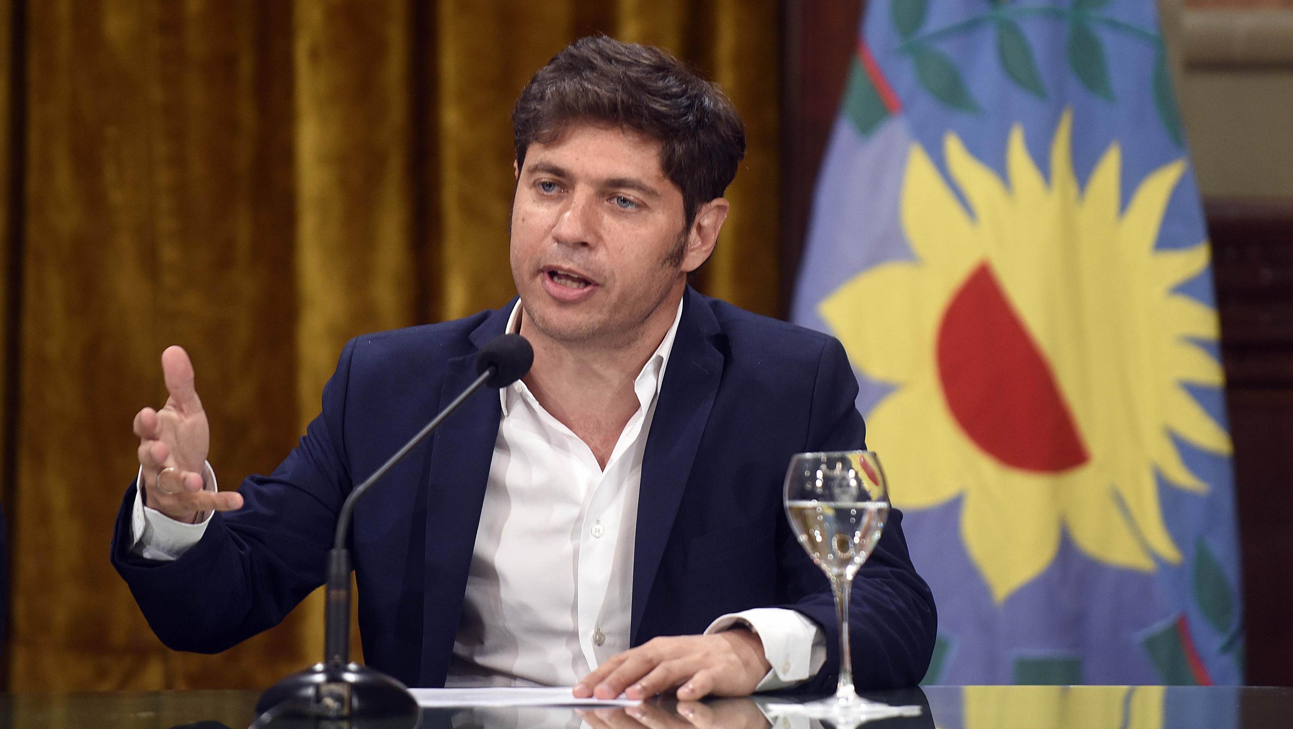 Kicillof volvió a responsabilizar al macrismo por la situación límite a la que se había llegado.