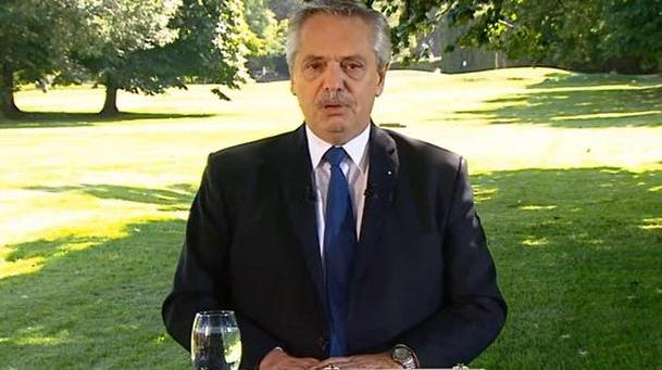 Alberto Fernández Anuncio