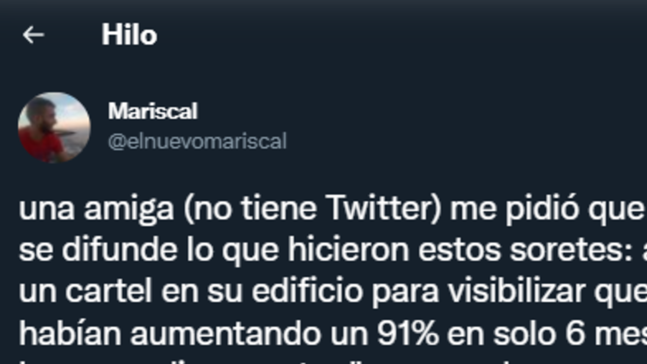 Una nueva denuncia en Twitter llamó la atención de los usuarios.