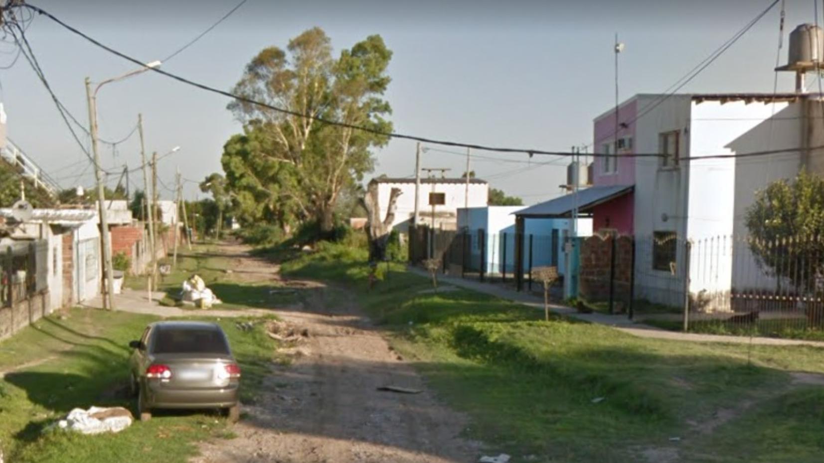 El hecho ocurrió en este barrio del oeste del Conurbano bonaerense.